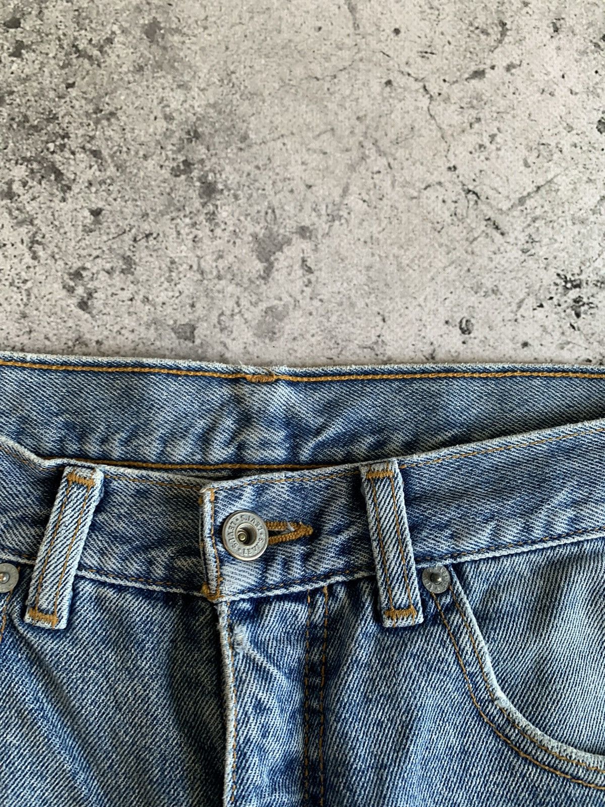 Levi's Vintage Levi’s 643 Perfect Faded Distressed Baggy Pants Y2K Size US 33 - 8 Thumbnail