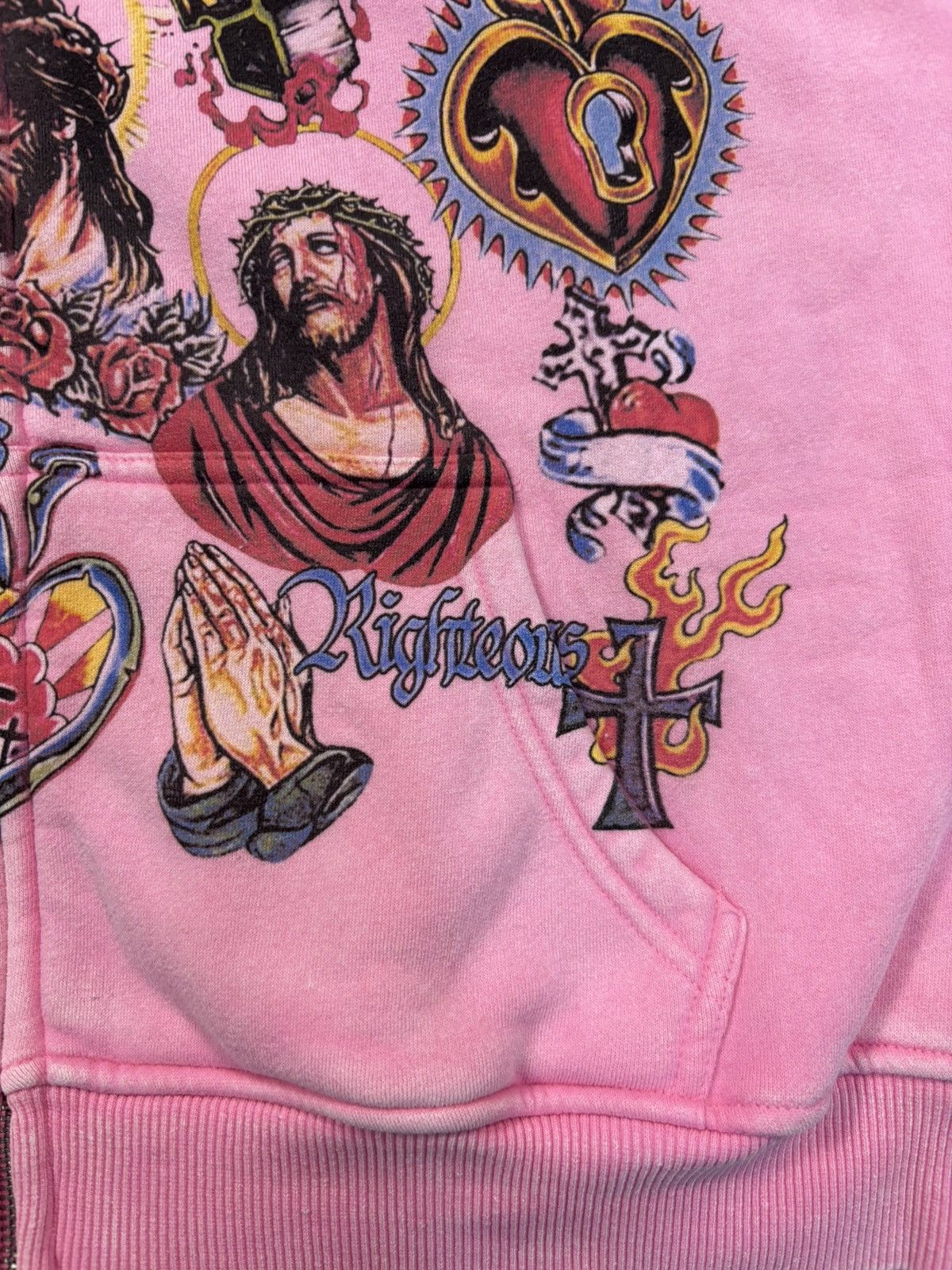 Other Righteous Risen King Zip Up Hoodie, Black Size US M / EU 48-50 / 2 - 3 Thumbnail
