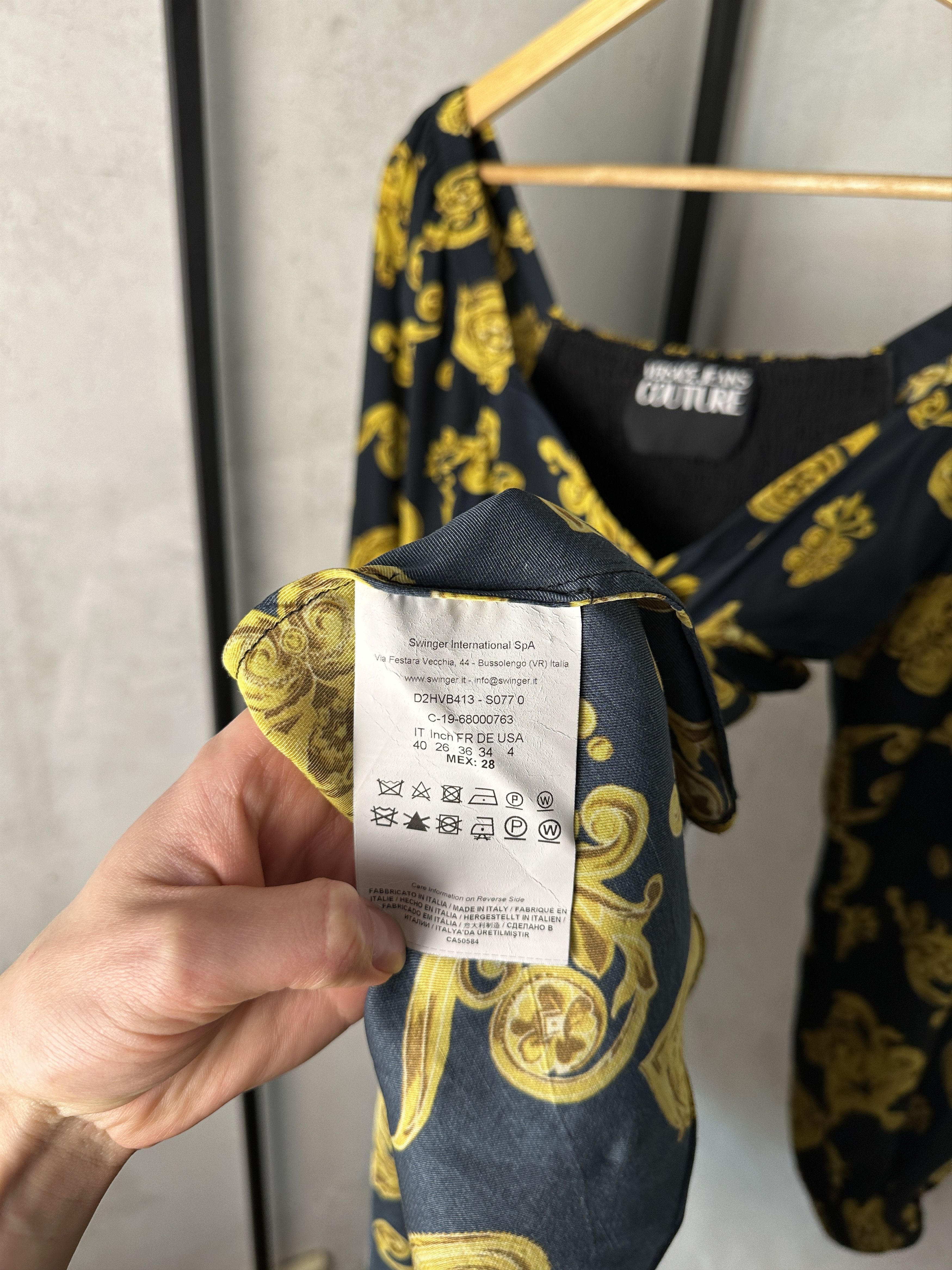 Versace Versace Jeans Couture Mini Dress Size S / US 4 / IT 40 - 7 Thumbnail
