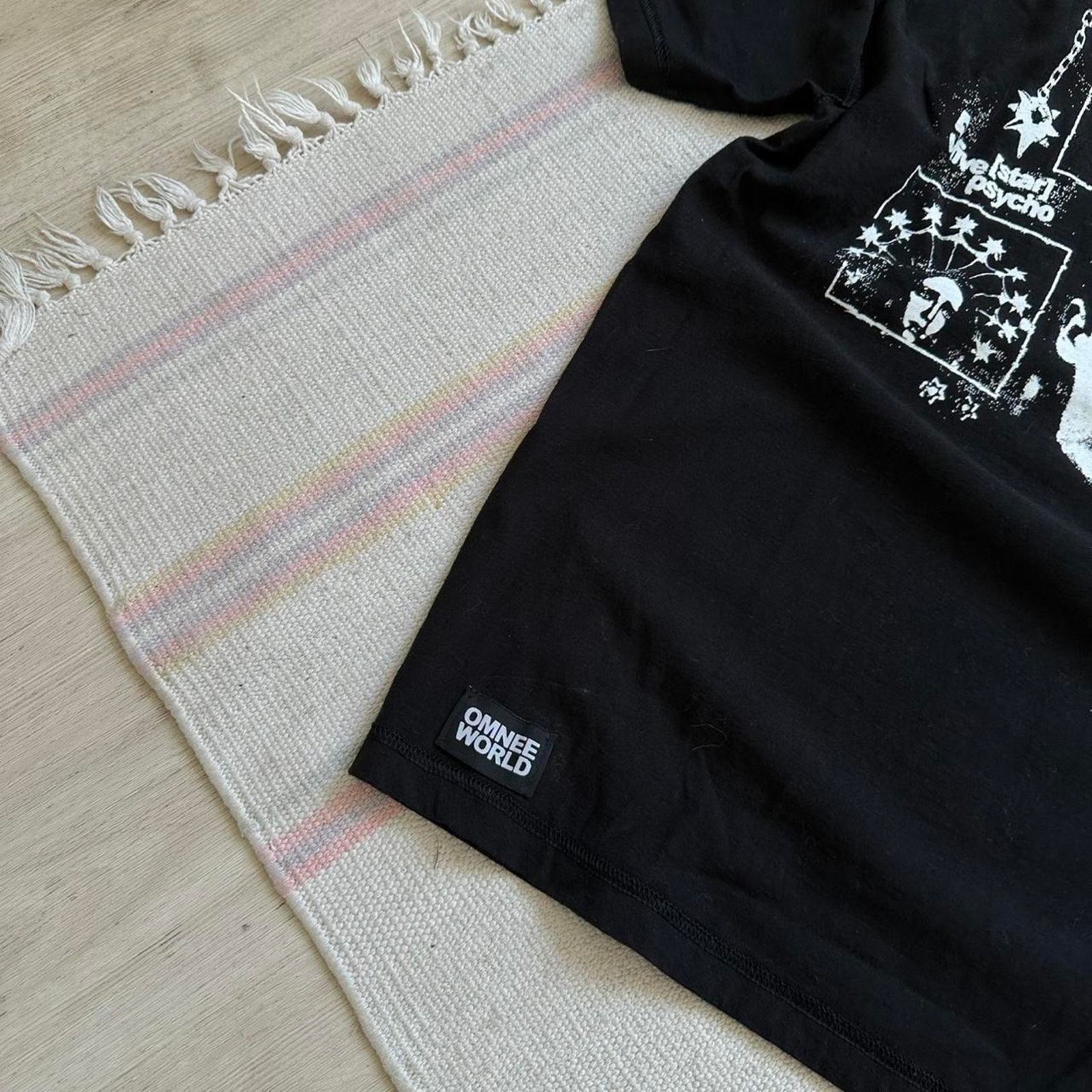 Other Rare Streetwear Omnee World Inside Out Graphic Tee Shirt Size US L / EU 52-54 / 3 - 3 Thumbnail