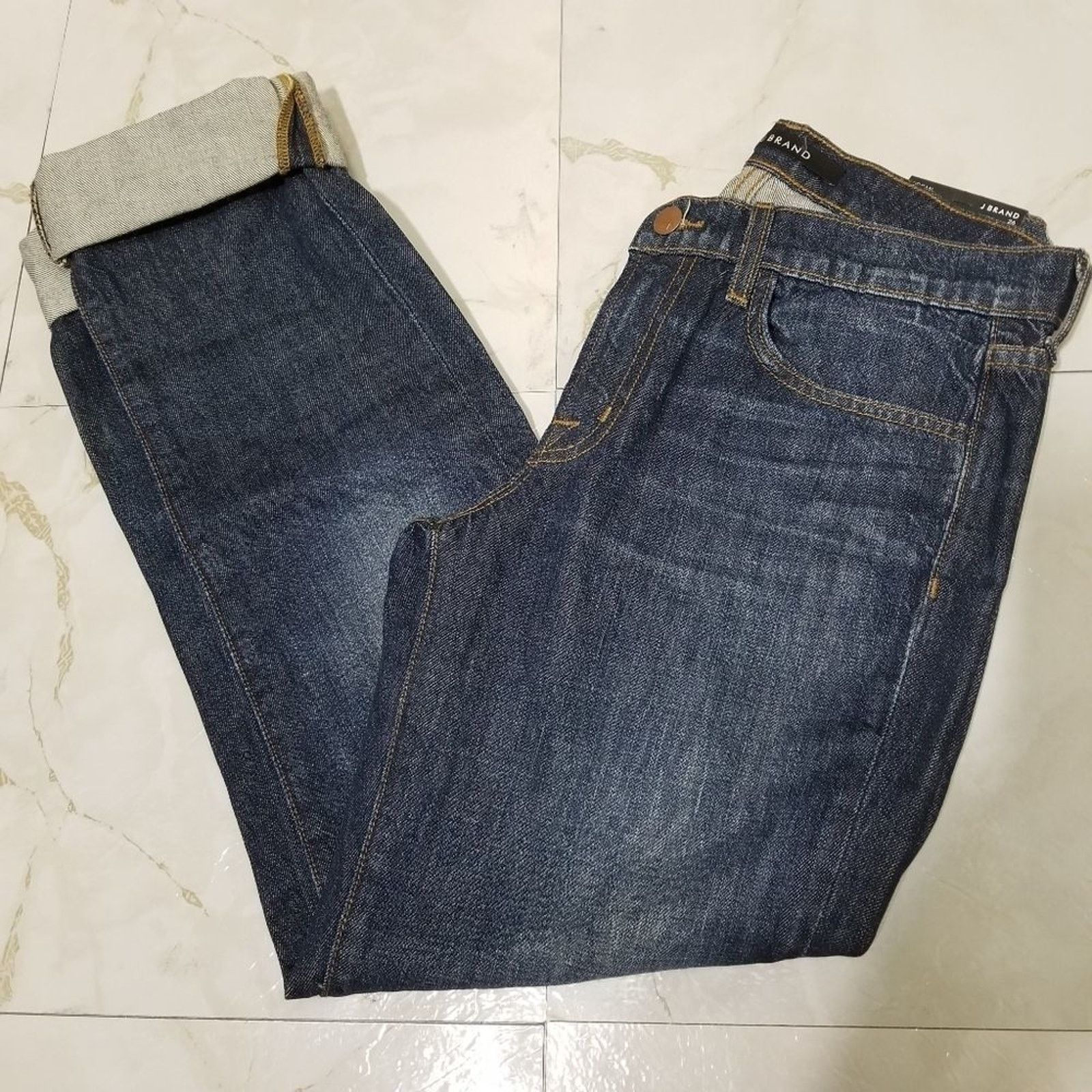 J Brand J Brand Logan Cuffed Jeans Hung Up NWT Size 26" / US 2 / IT 38 - 3 Thumbnail