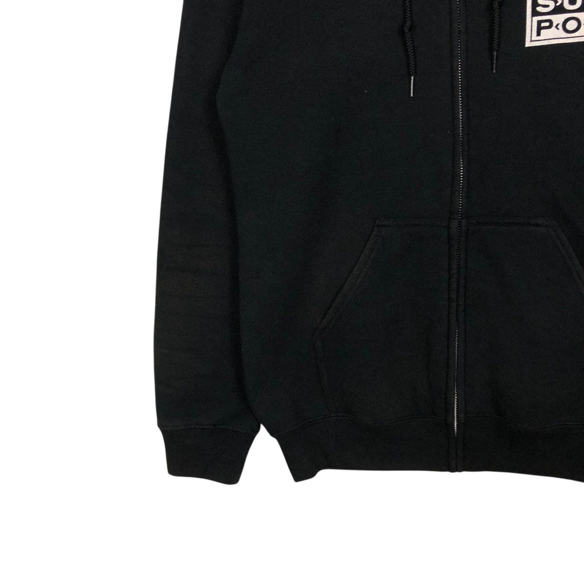 Band Tees 🔥VINTAGE ZIPPER HOODIE SUB POP BIG LOGO SPELL OUT Size US S / EU 44-46 / 1 - 6 Thumbnail