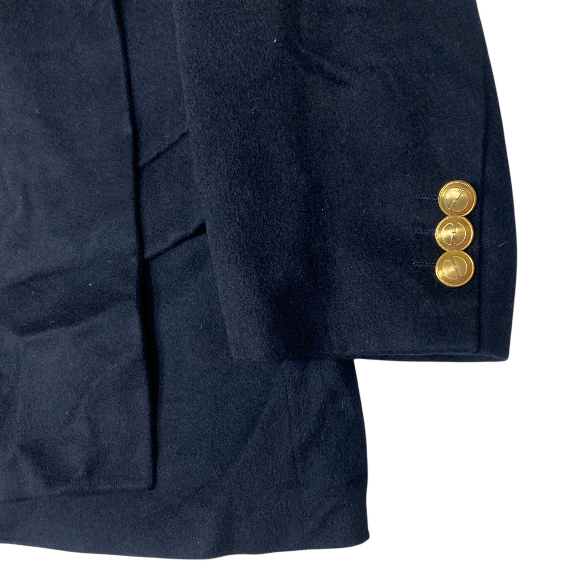 Gucci 💥 1995 GUCCI DOUBLE BREASTED GOLD BUTTON BLAZER JACKET Size US L / EU 52-54 / 3 - 9 Thumbnail