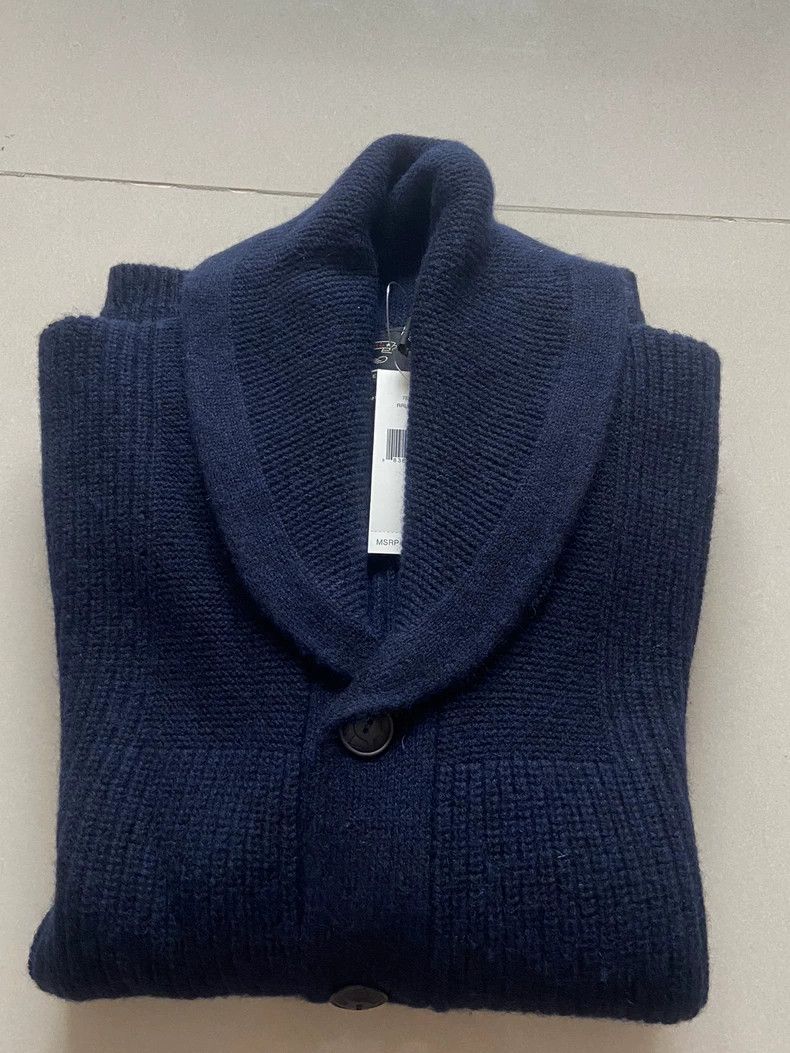 RRL Ralph Lauren RRL Ralph Lauren Vintage green fruit collar 100% cashmere Size US M / EU 48-50 / 2 - 1 Thumbnail