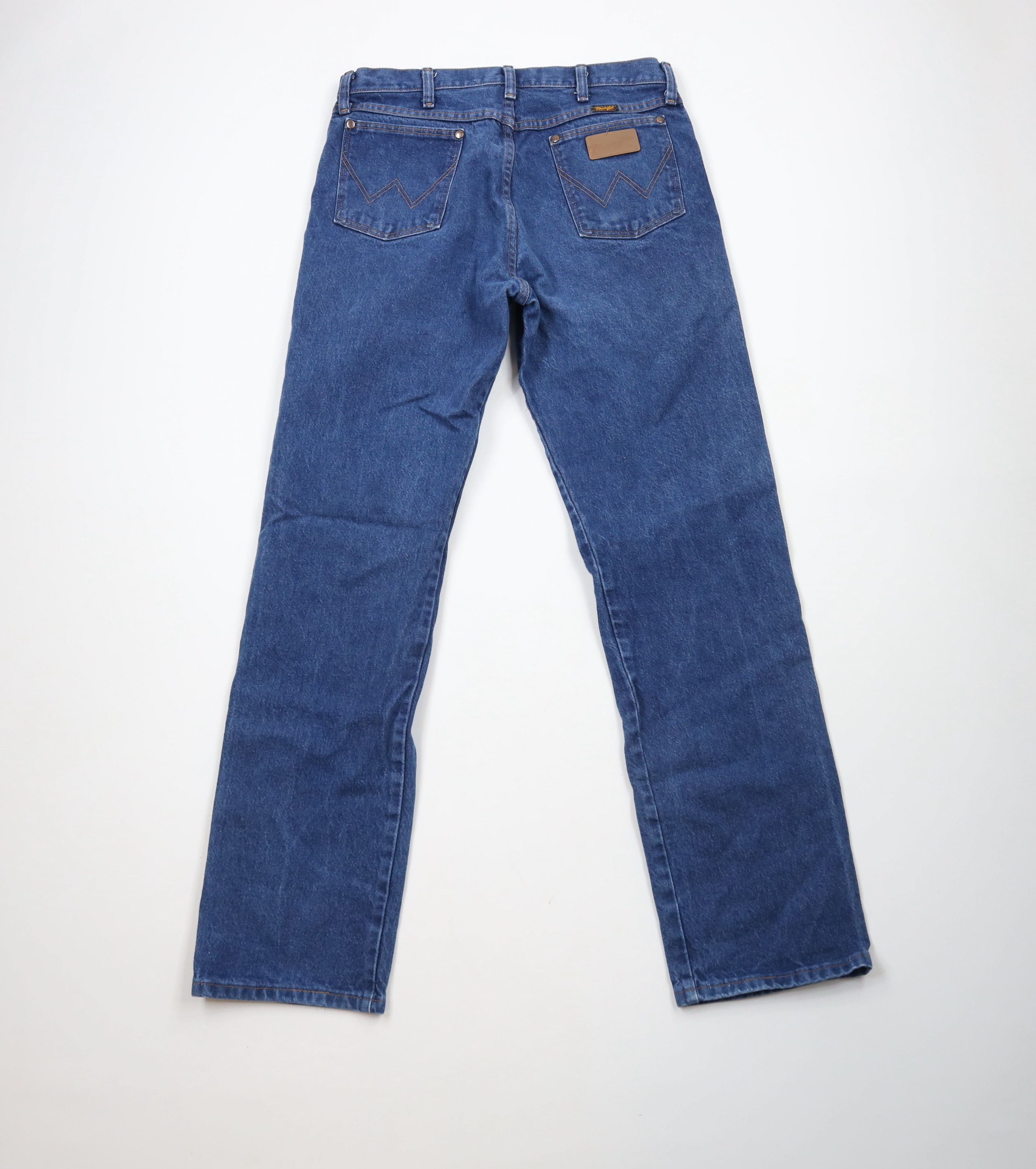 Vintage × Wrangler Vintage Wrangler Western Cowboy Straight Leg Denim Jeans Size US 33 - 7 Thumbnail