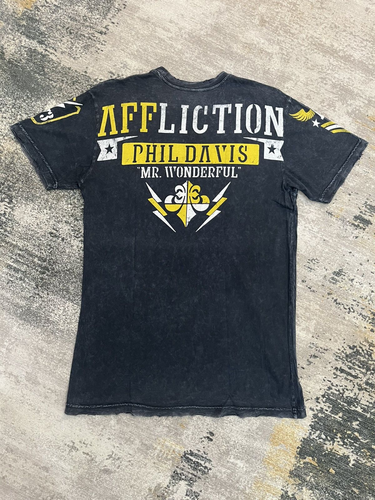 Affliction Vintage Shirt Affliction Phil Davis UFC On Fox 4 Walkout Size US L / EU 52-54 / 3 - 3 Thumbnail