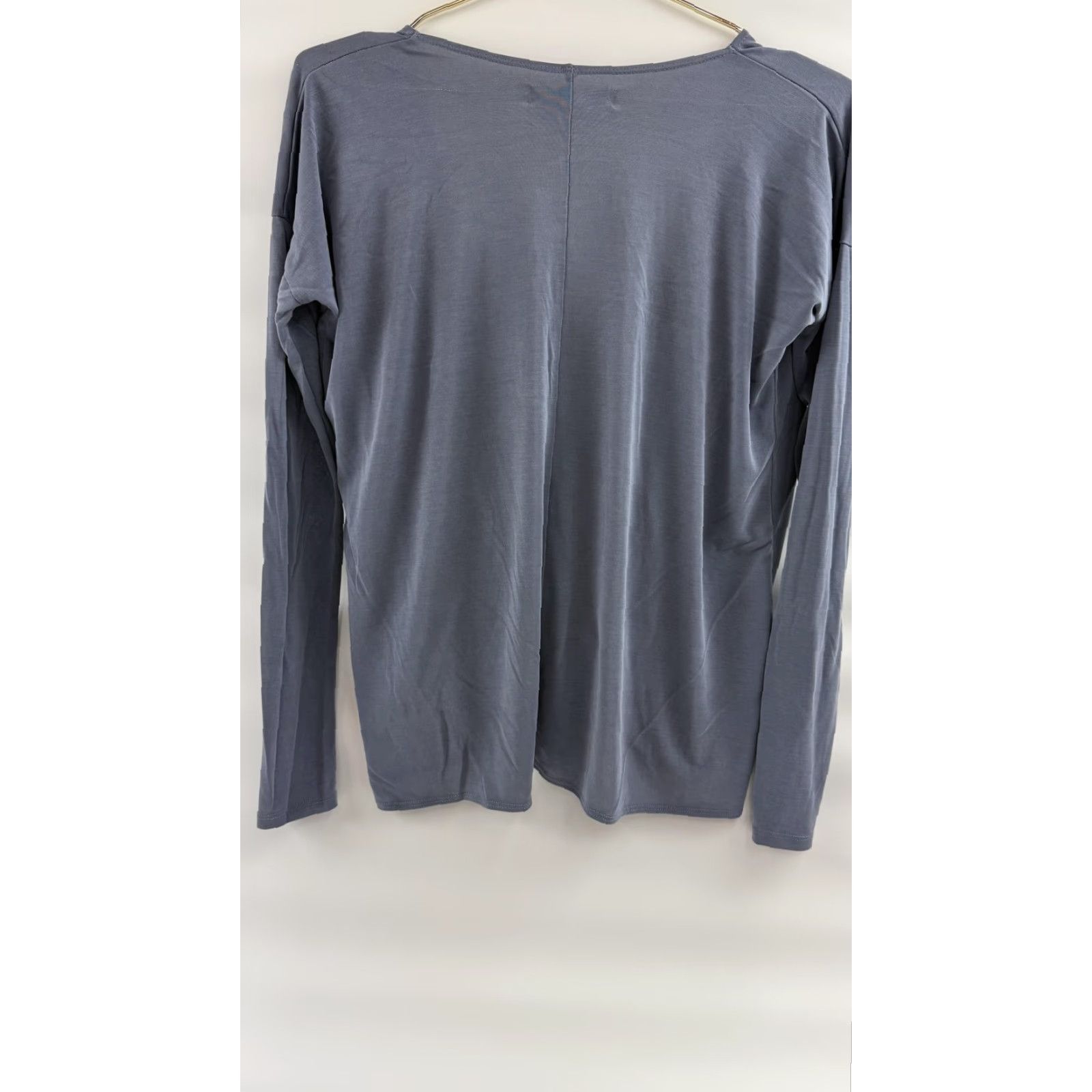 Abercrombie & Fitch Abercrombie & Fitch Blouse Womens XS Long Sleeve Drape Front Surplice Twist Top Size XS / US 0-2 / IT 36-38 - 2 Thumbnail
