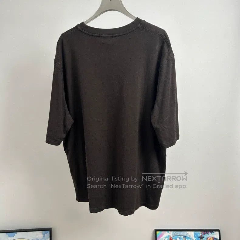 Hermes Hermes Coffee Colored Jacquard Short Sleeve Size L / US 10 / IT 46 - 2 Thumbnail