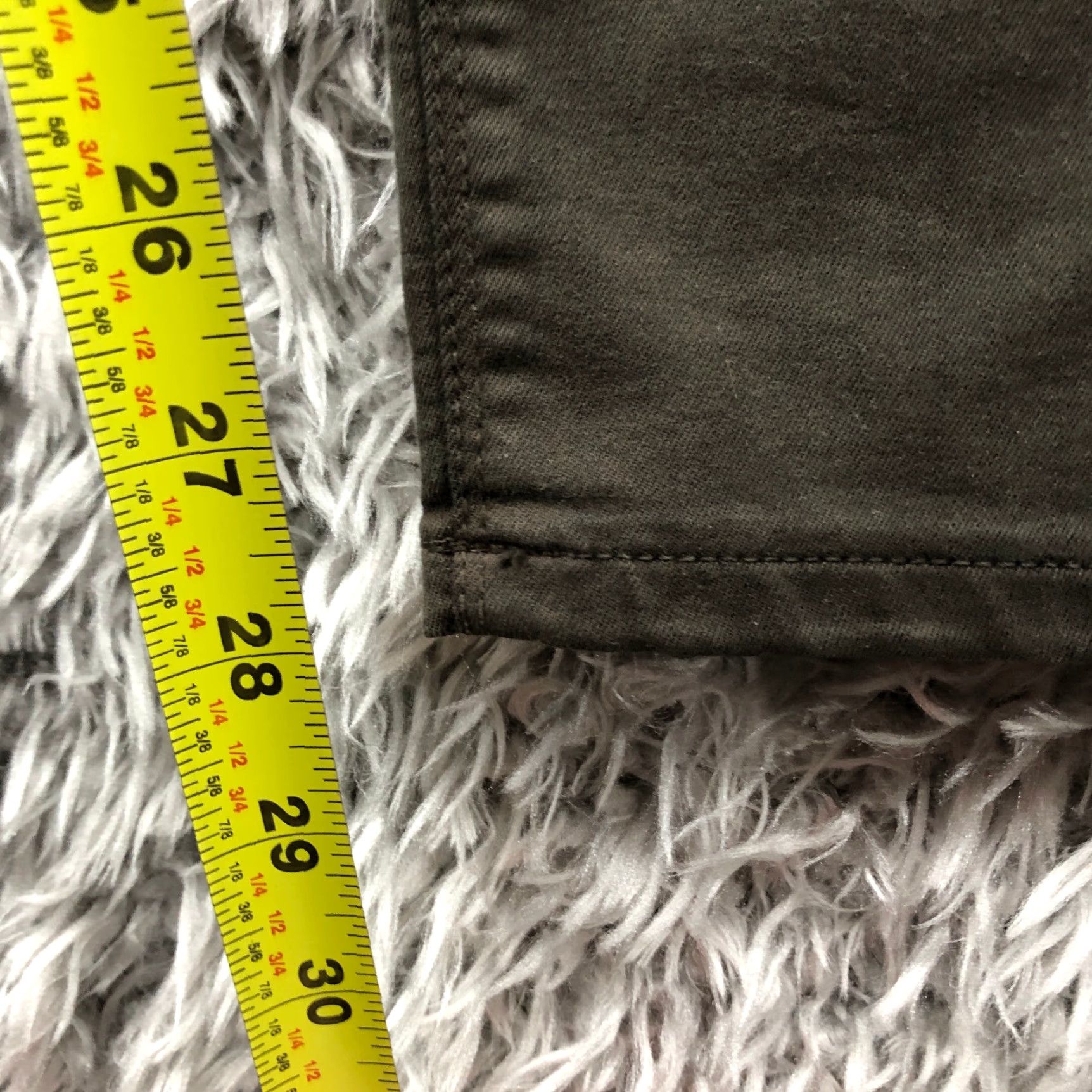Forever 21 FOREVER 21 Jeans Skinny Dark Green Denim 30 Womens Mid Rise 5-Pocket Regular Inseam 29in Cotton Denim Size 30" / US 8 / IT 44 - 3 Thumbnail