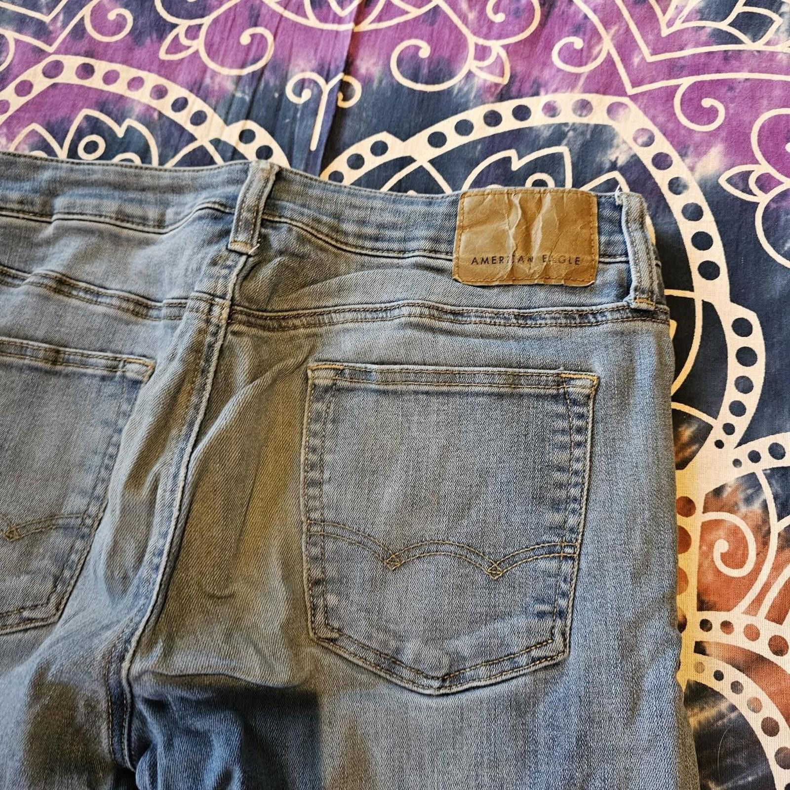 American Eagle Outfitters American Eagle Outfitters Men's Blue Jeans Size US 32 / EU 48 - 7 Thumbnail