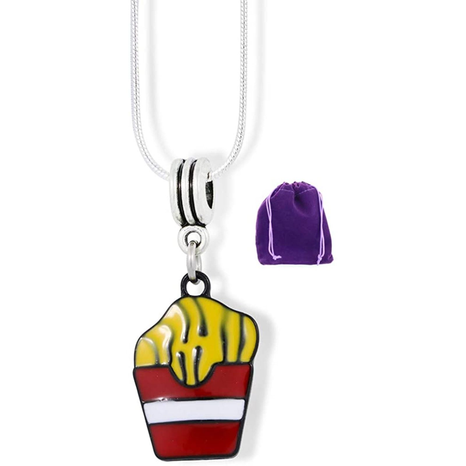 & Other Stories French Fries Necklace | Fries Fast Food Necklace Size ONE SIZE - 1 Thumbnail