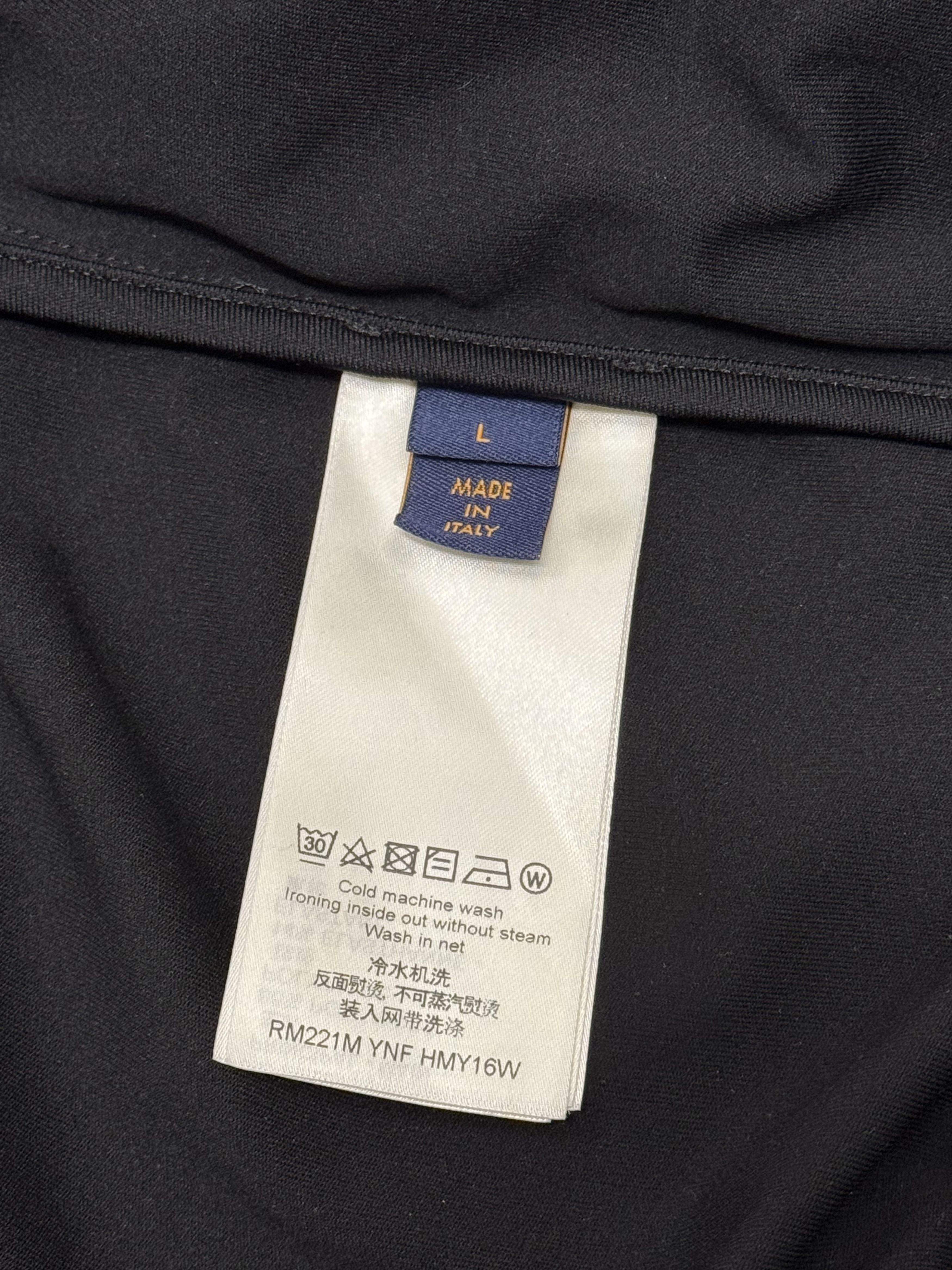 Louis Vuitton Louis Vuitton 2054 Black Heat Changing Monogram Zip Hoodie Size US L / EU 52-54 / 3 - 6 Thumbnail
