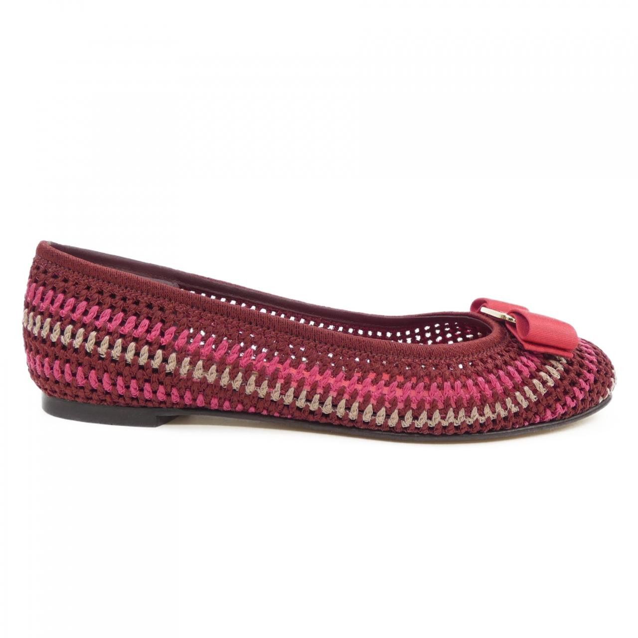 Salvatore Ferragamo Salvatore Ferragamo Salvatore Ferragamo Flat Shoes Leather Shoes DUTY FREE for USA Size ONE SIZE - 1 Thumbnail