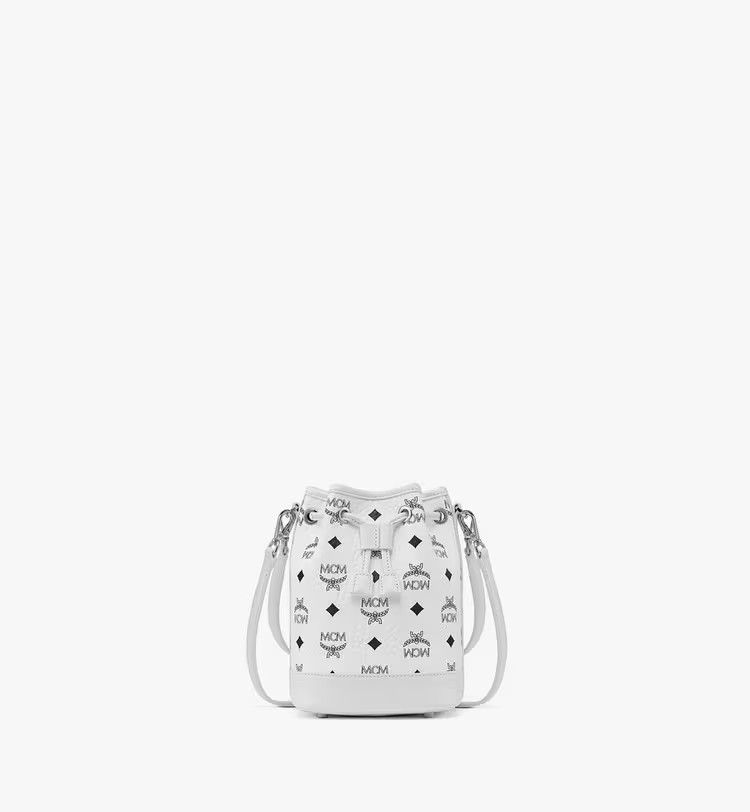 MCM o1mt1gz0625 Size: OS / Drawstring Bag in White Size ONE SIZE - 1 Thumbnail