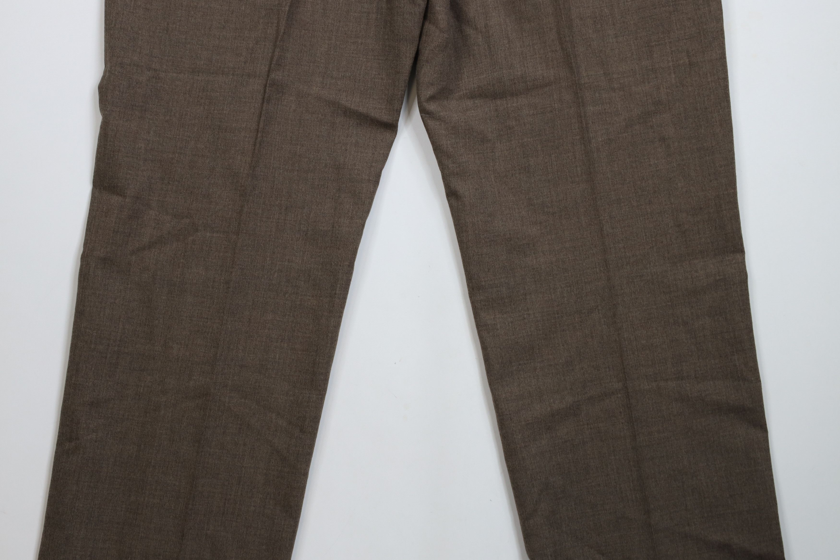 Lands' End × Vintage Vintage 90s Lands End Leg Chino Pants Trousers Brown USA Size US 36 / EU 52 - 11 Thumbnail