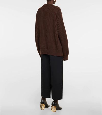 Jil Sander o1loc1c1124 Ribbed Knit Jumper in Brown Size US M / EU 48-50 / 2 - 3 Thumbnail