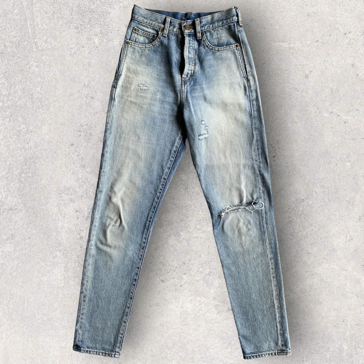 Saint Laurent Paris D19 W/SL-MW Size 25" / US 0 / IT 36 - 1 Thumbnail