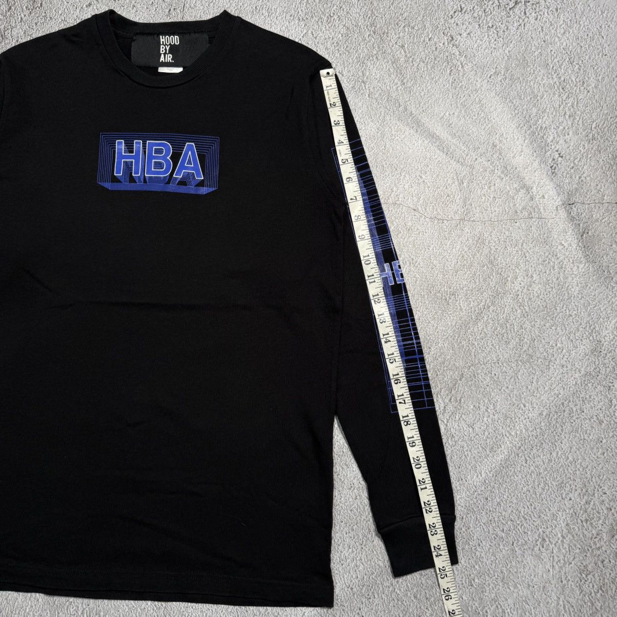 Hood By Air Hood By Air Tron Wireframe longsleeve shirt Size US M / EU 48-50 / 2 - 13 Thumbnail