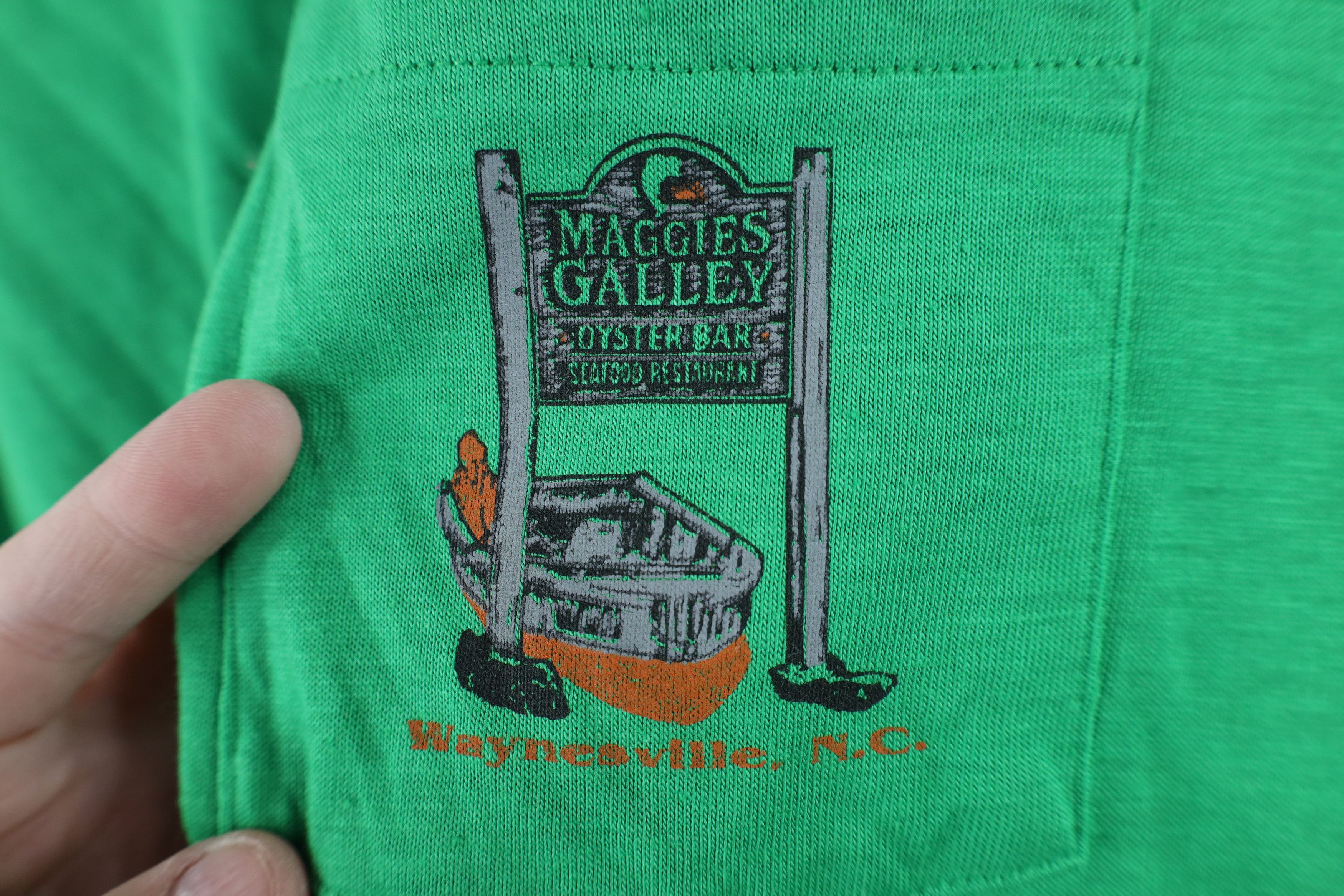 Vintage Vintage 70s North Carolina Knit Collared Polo Shirt USA Size US XL / EU 56 / 4 - 4 Thumbnail