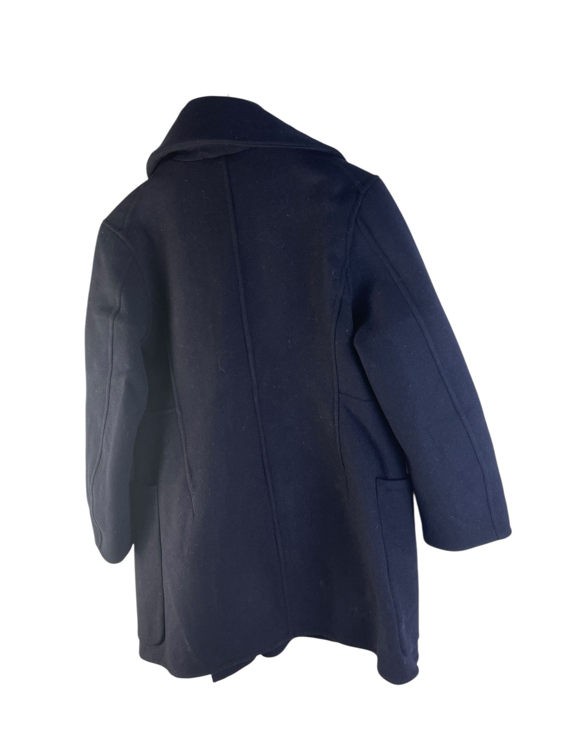 Jil Sander × Uniqlo UNIQLO +J Jil Sander Double Face Wool Peacoat Navy Size S Size US S / EU 44-46 / 1 - 7 Thumbnail