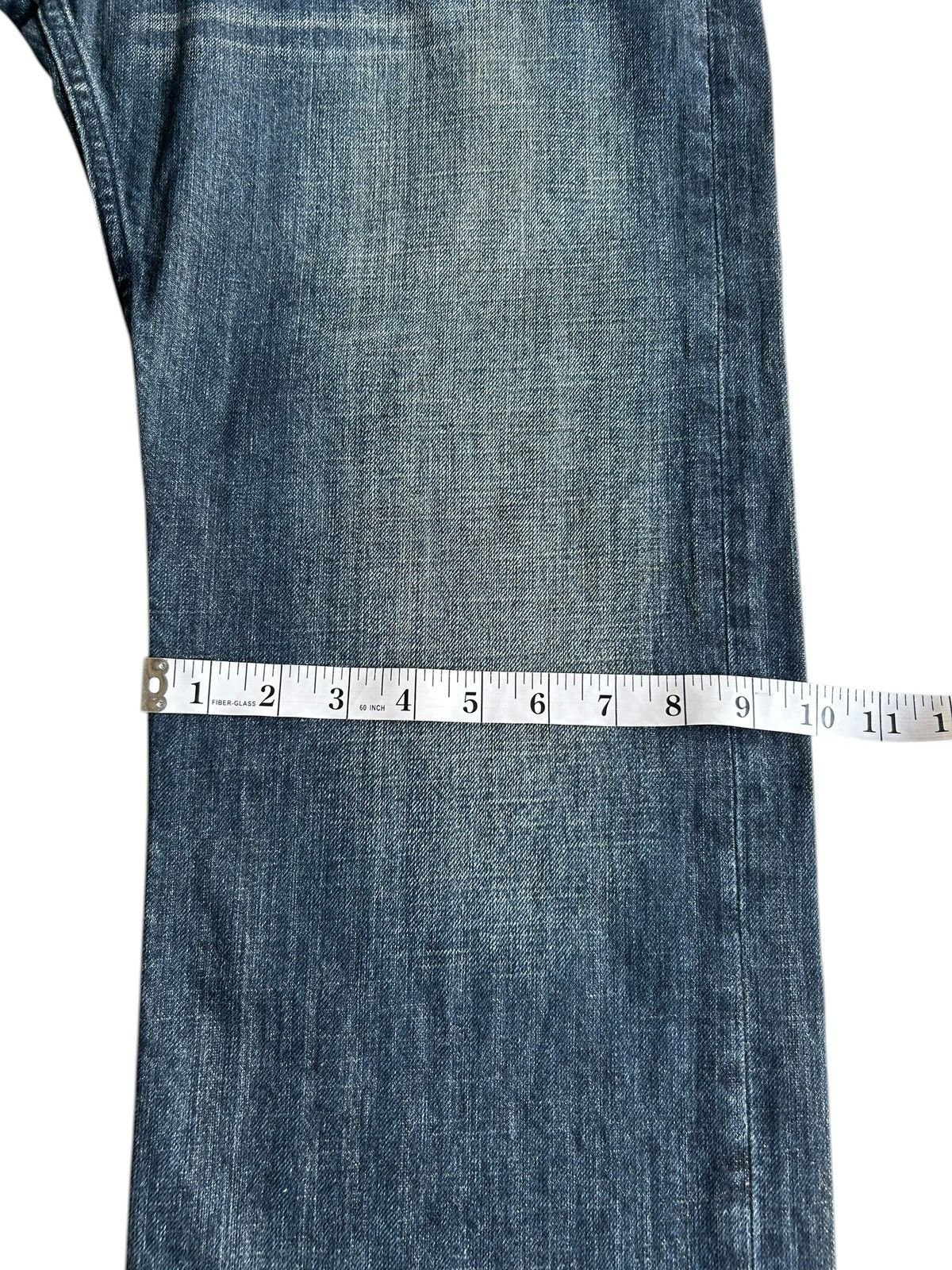 Kapital Vintage Skull Japanese Punk Style Distressed Denim jeans Size US 34 / EU 50 - 13 Thumbnail