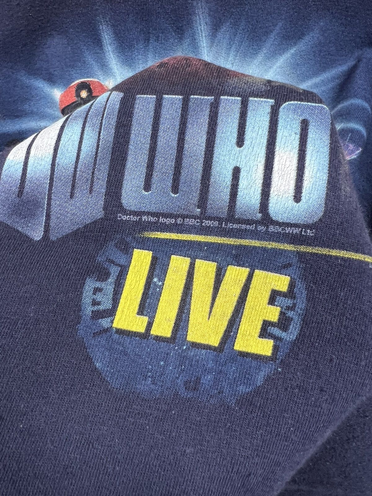 Vintage Vintage Y2k Doctor Who Live 2009 Tour Promo Graphic T-Shirt Size US M / EU 48-50 / 2 - 8 Thumbnail
