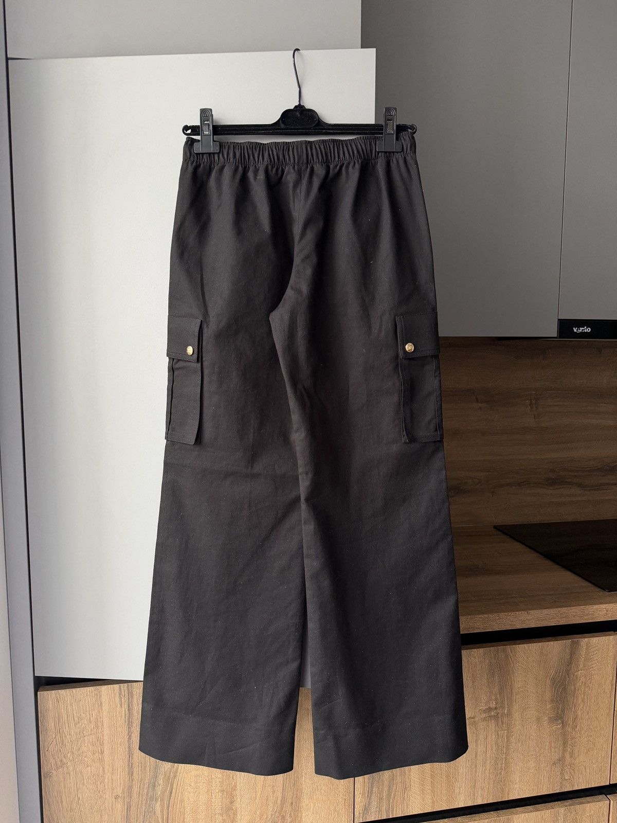 Celine Celine Cargo Cotton Pants in Black Size 24" / US 00 / IT 34 - 5 Thumbnail