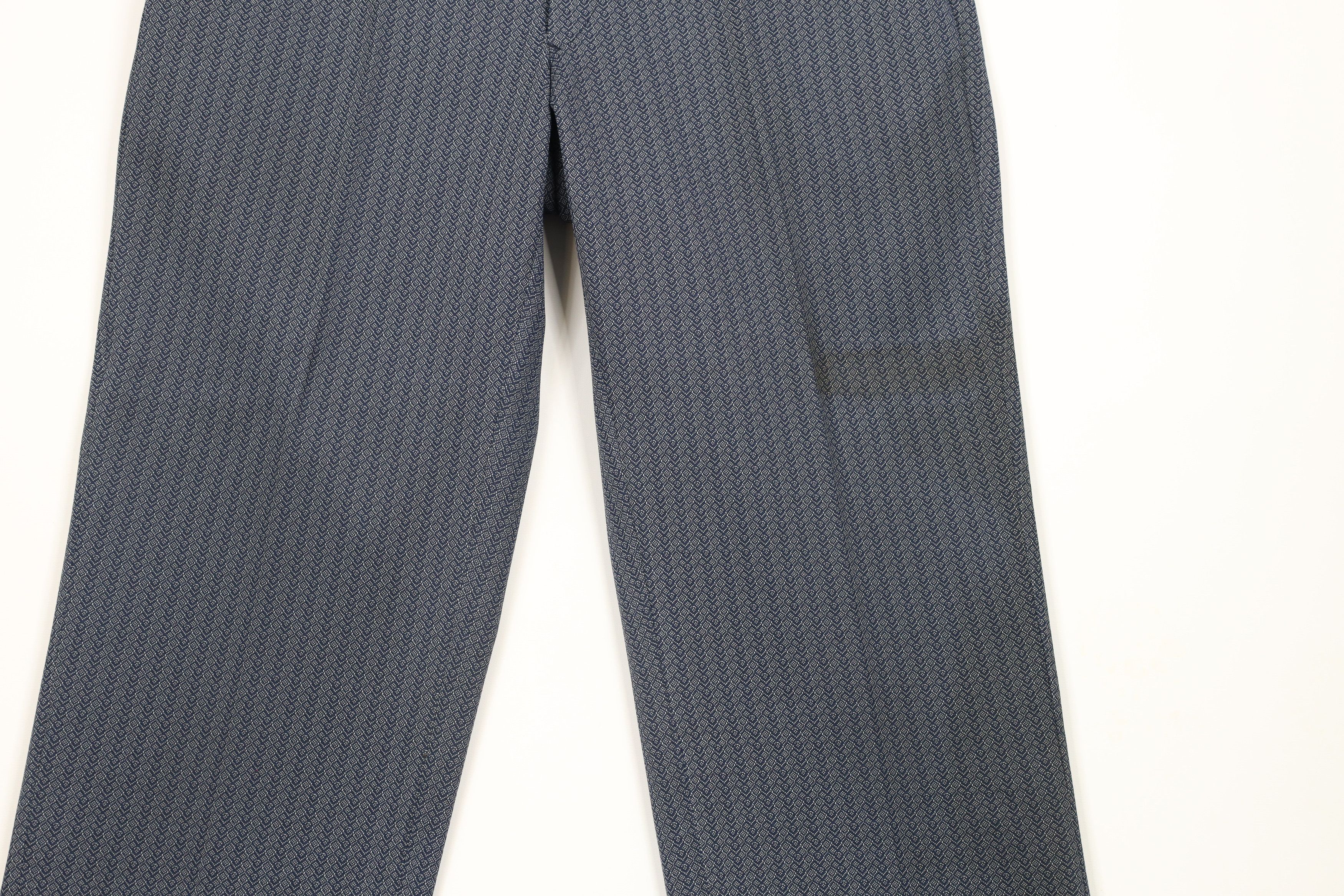Vintage Vintage 60s 70s Double Knit Bell Bottoms Pants Trousers USA Size US 30 / EU 46 - 3 Thumbnail