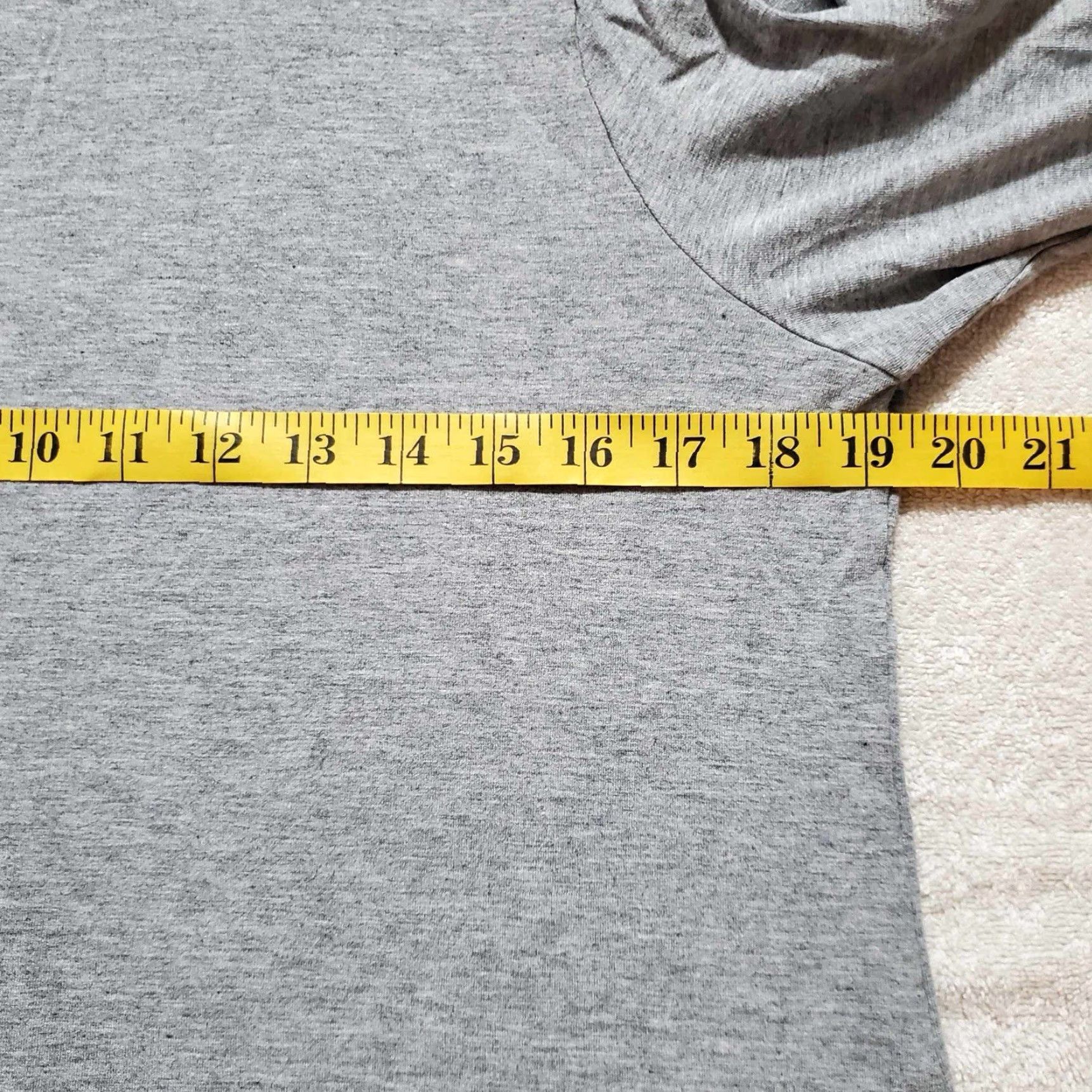 J. Jill J. Jill Tunic Top Gray 100% Cotton Knit Long Sleeve M Shirt Women Tunic Modern Casual Workwear Size M / US 6-8 / IT 42-44 - 4 Thumbnail