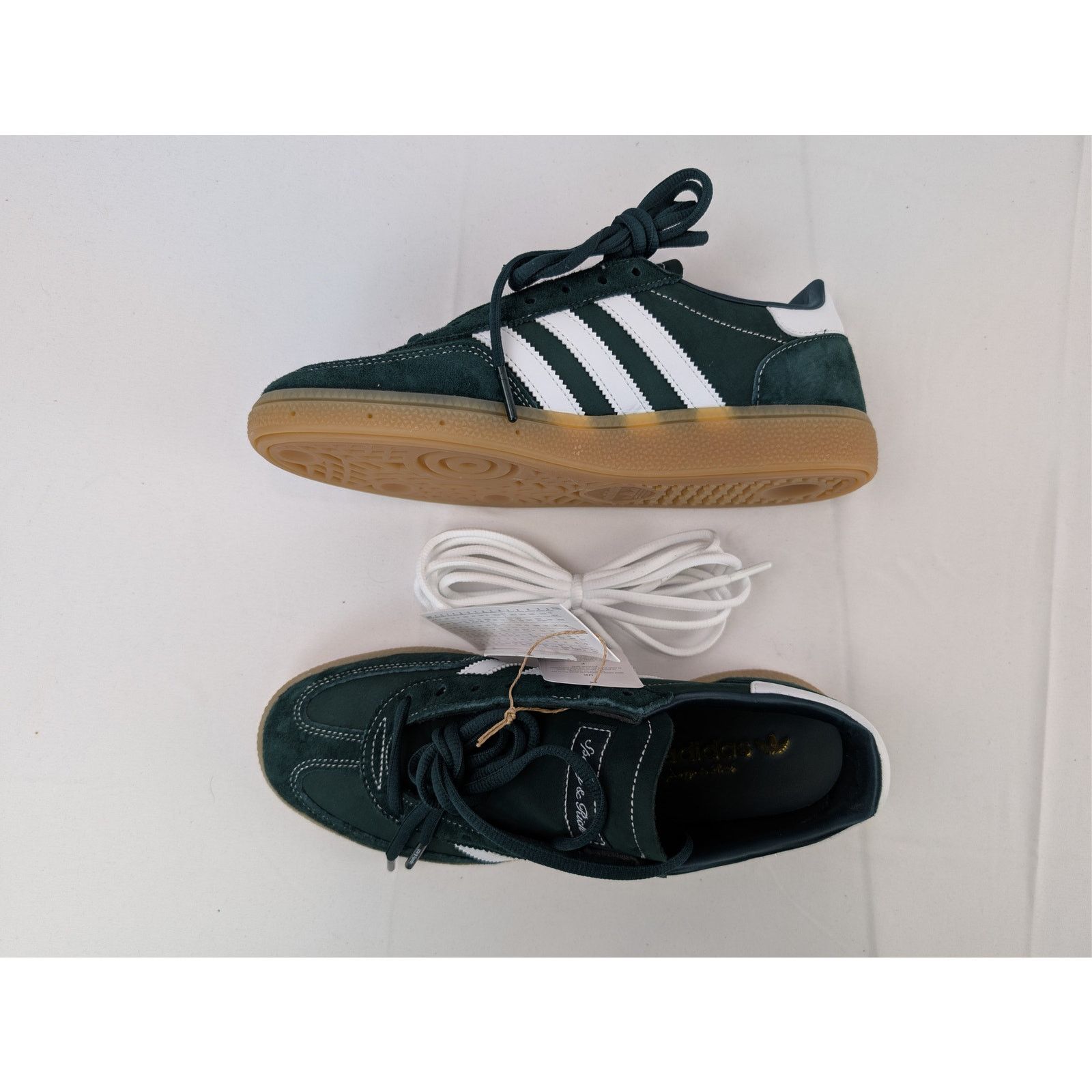 Adidas × Sporty & Rich o1rshd1 Handball Spezial x Sporty & Rich sneakers Dark Green Size US 12.5 / EU 45-46 - 1 Thumbnail