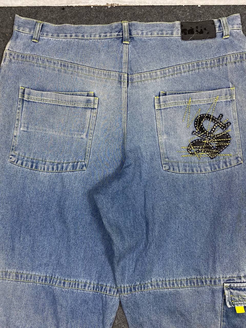 Japanese Brand vintage soul usa baggy denim nice design Size US 44 / EU 60 - 3 Thumbnail