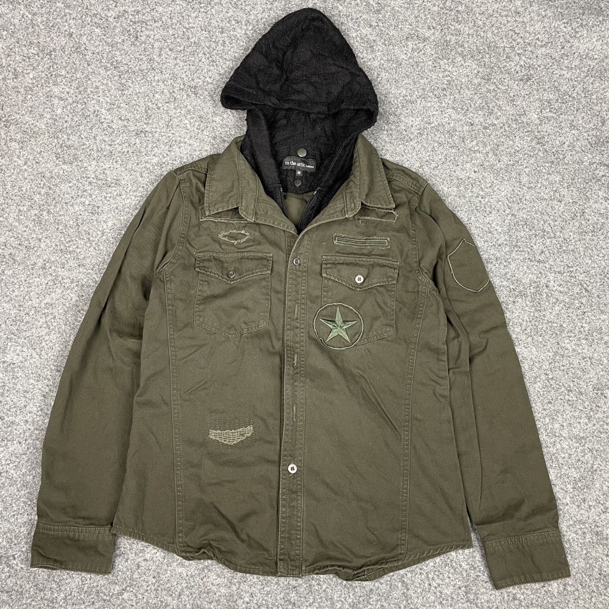 In The Attic In the attic army hoodie jacket Size US M / EU 48-50 / 2 - 1 Thumbnail