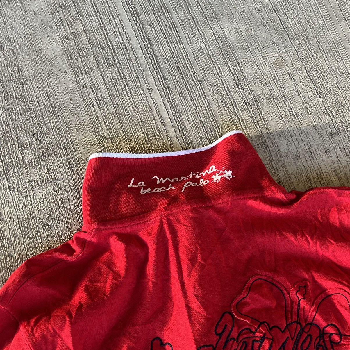 Vintage La Martina Vintage Big Logo Polo T-Shirt Size US L / EU 52-54 / 3 - 9 Thumbnail