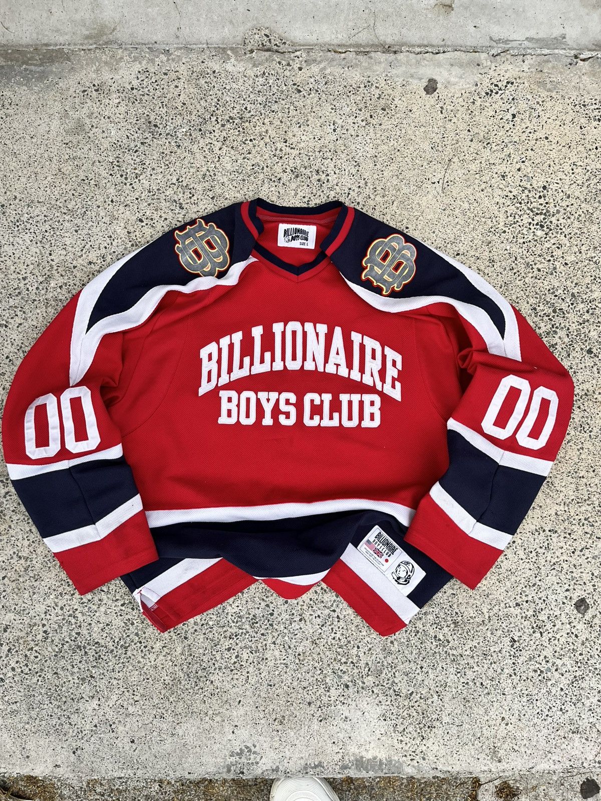 Billionaire Boys Club BBC HOCKEY JERSEY Size US L / EU 52-54 / 3 - 1 Thumbnail