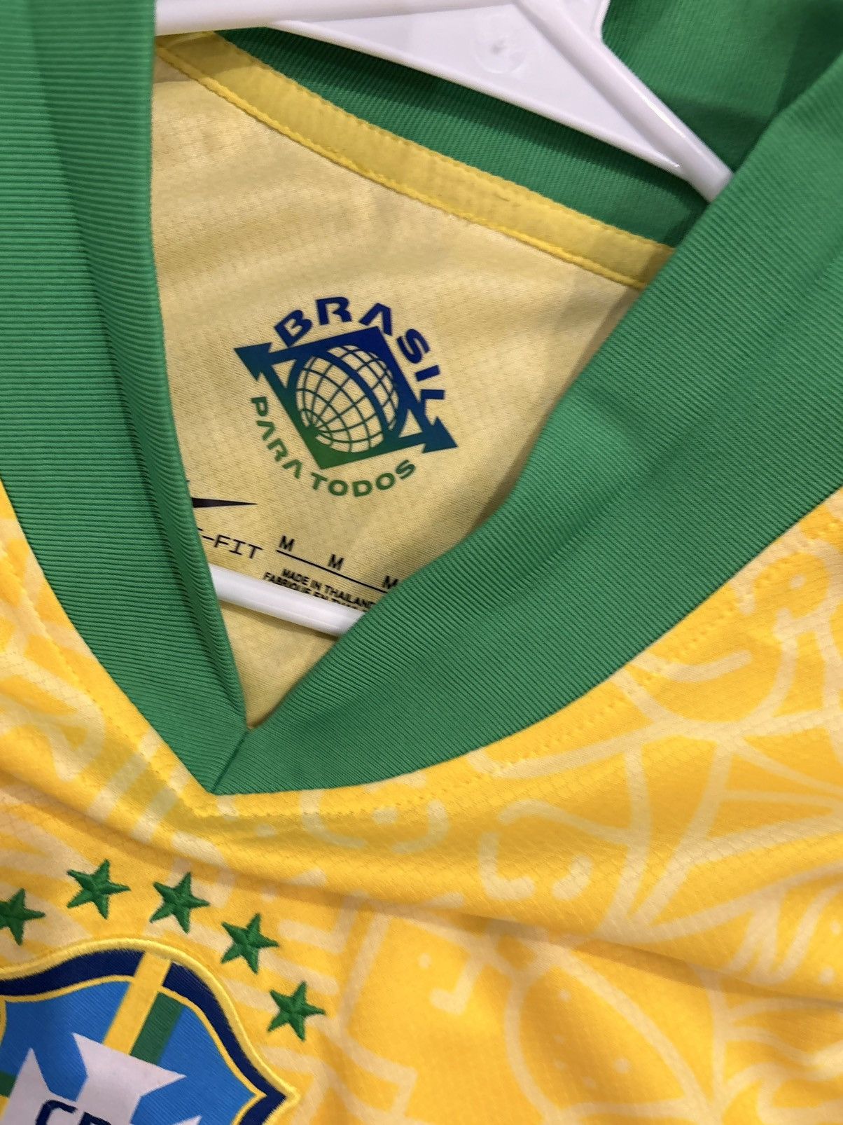 Nike Brazil Jersey Size US M / EU 48-50 / 2 - 3 Thumbnail