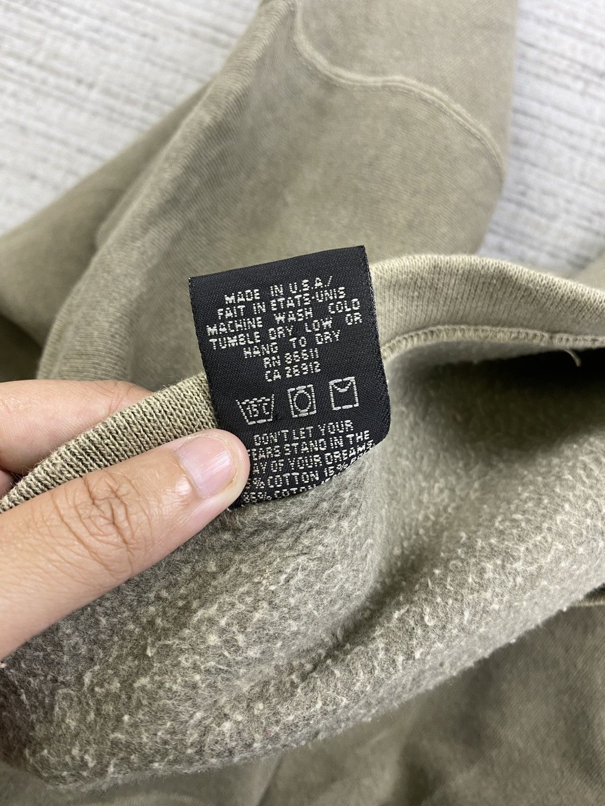 Japanese Brand × No Fear Vintage 90s NO FEAR Made In USA Streetwear Baggy Sweatshirt Size US L / EU 52-54 / 3 - 7 Thumbnail