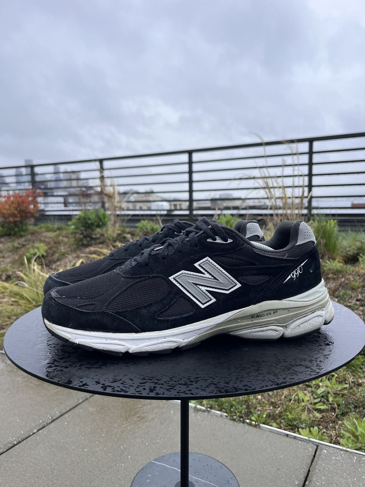 New Balance New Balance 990v3 Kith Black Size US 12 / EU 45 - 2 Thumbnail