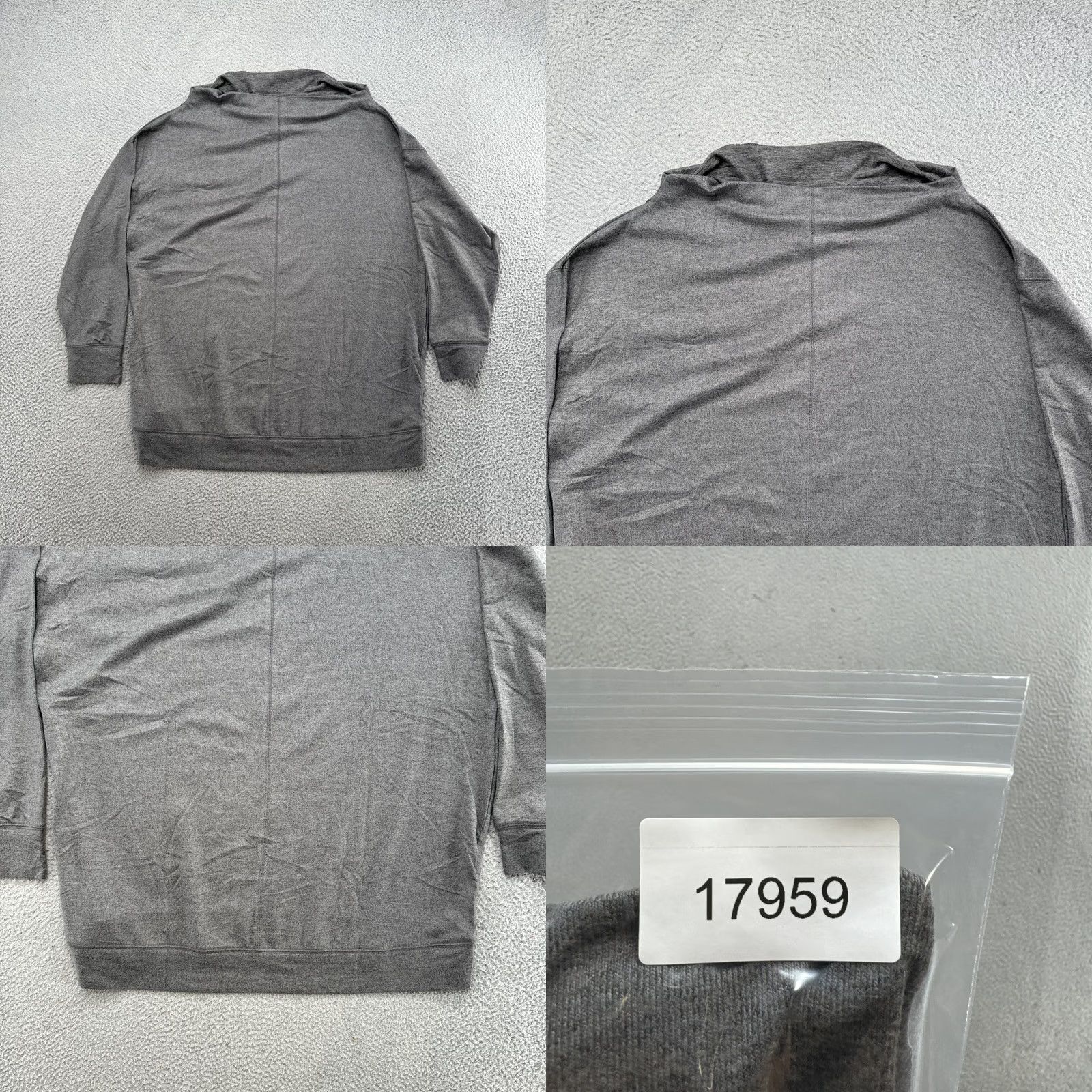 Vintage Maurices Women’s Gray Sweatshirt Top 2XL Pullover Crew Neck Cotton Blend Activewear Sweatshirt Mens Womens Girls Size XXL / US 16-18 / IT 52-54 - 8 Thumbnail