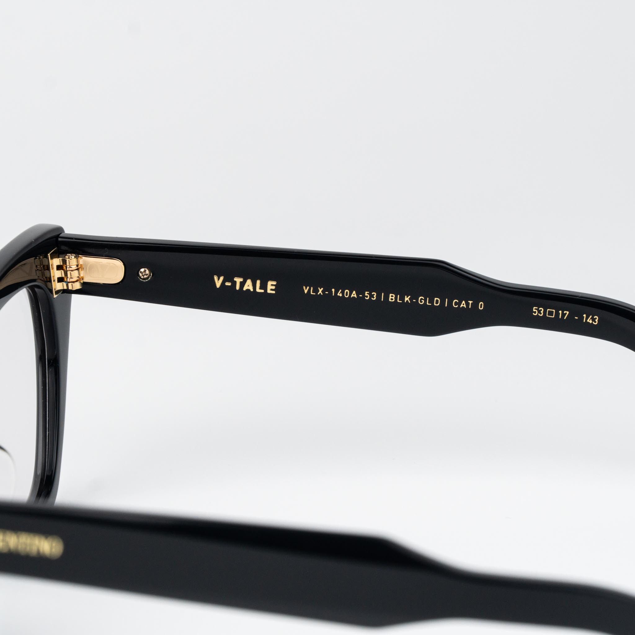 Valentino Valentino Women Eyeglasses Black Cat Eye V-TALE VLX-140 A Size ONE SIZE - 7 Thumbnail