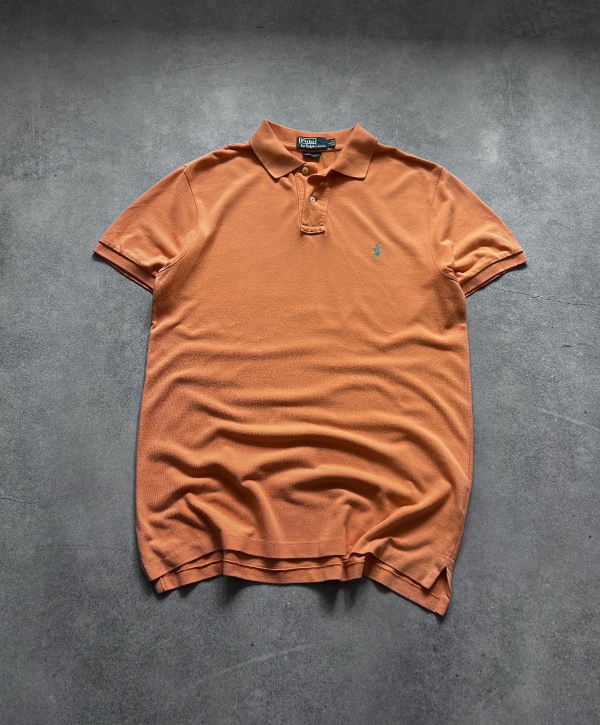 Polo Ralph Lauren × Vintage Vintage Polo Ralph Lauren peach luxury polos Size US L / EU 52-54 / 3 - 2 Thumbnail