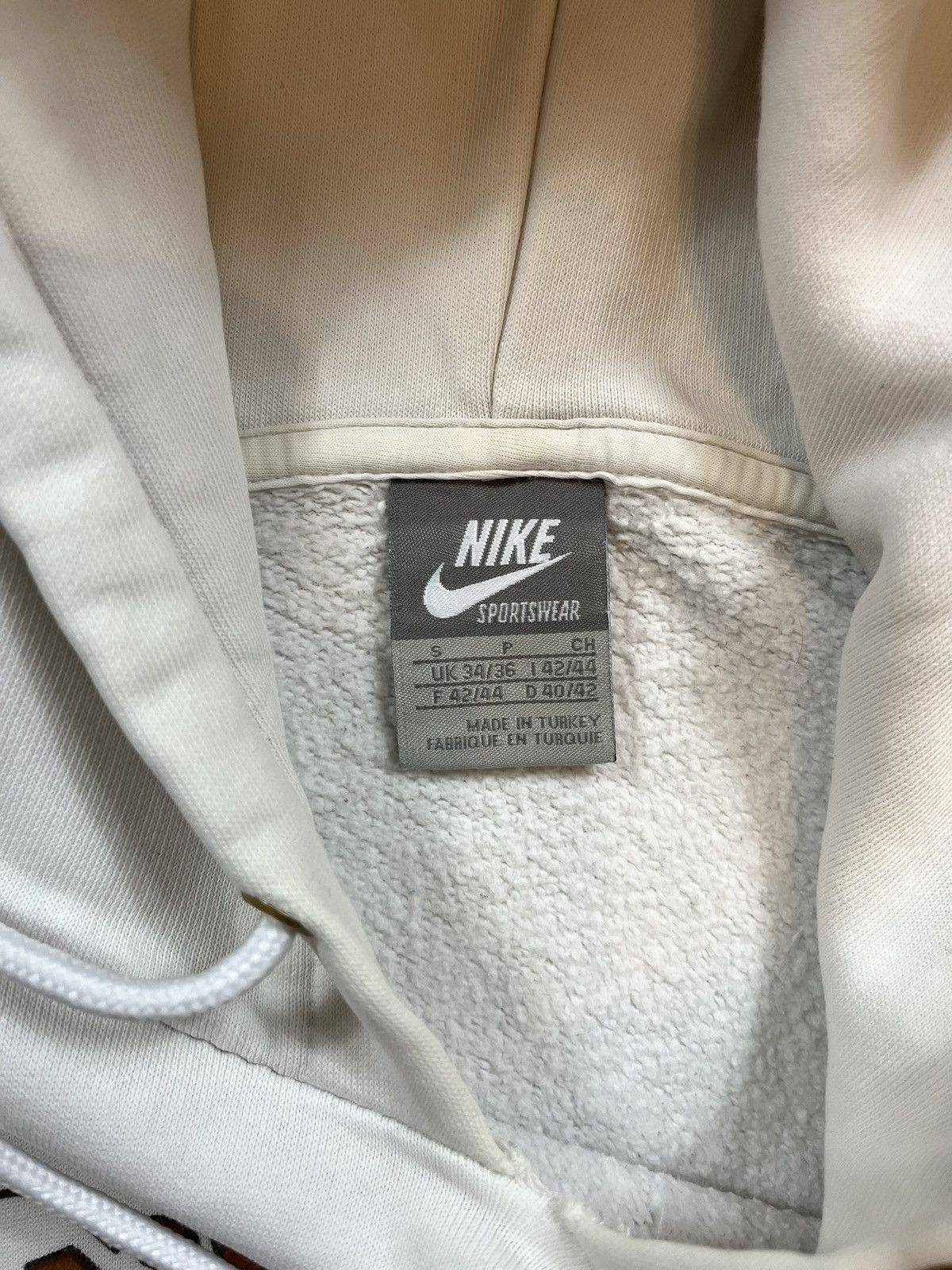 Nike × Vintage 00s Nike Air Flight Vintage Y2K Oversized Retro Hoodie Size US S / EU 44-46 / 1 - 4 Thumbnail