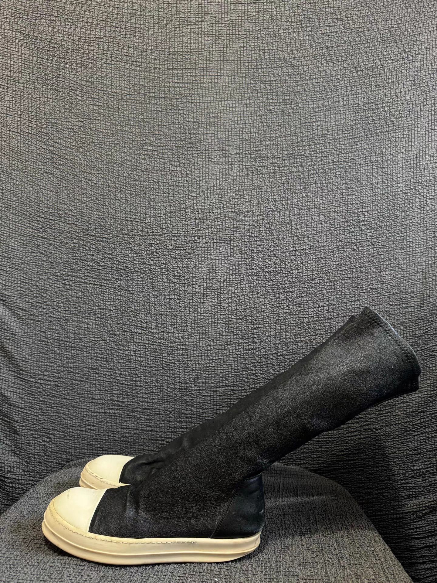 Rick Owens Rick Owens 16FW mainline lambskin "Adonis" boots Size US 7.5 / EU 40-41 - 1 Thumbnail