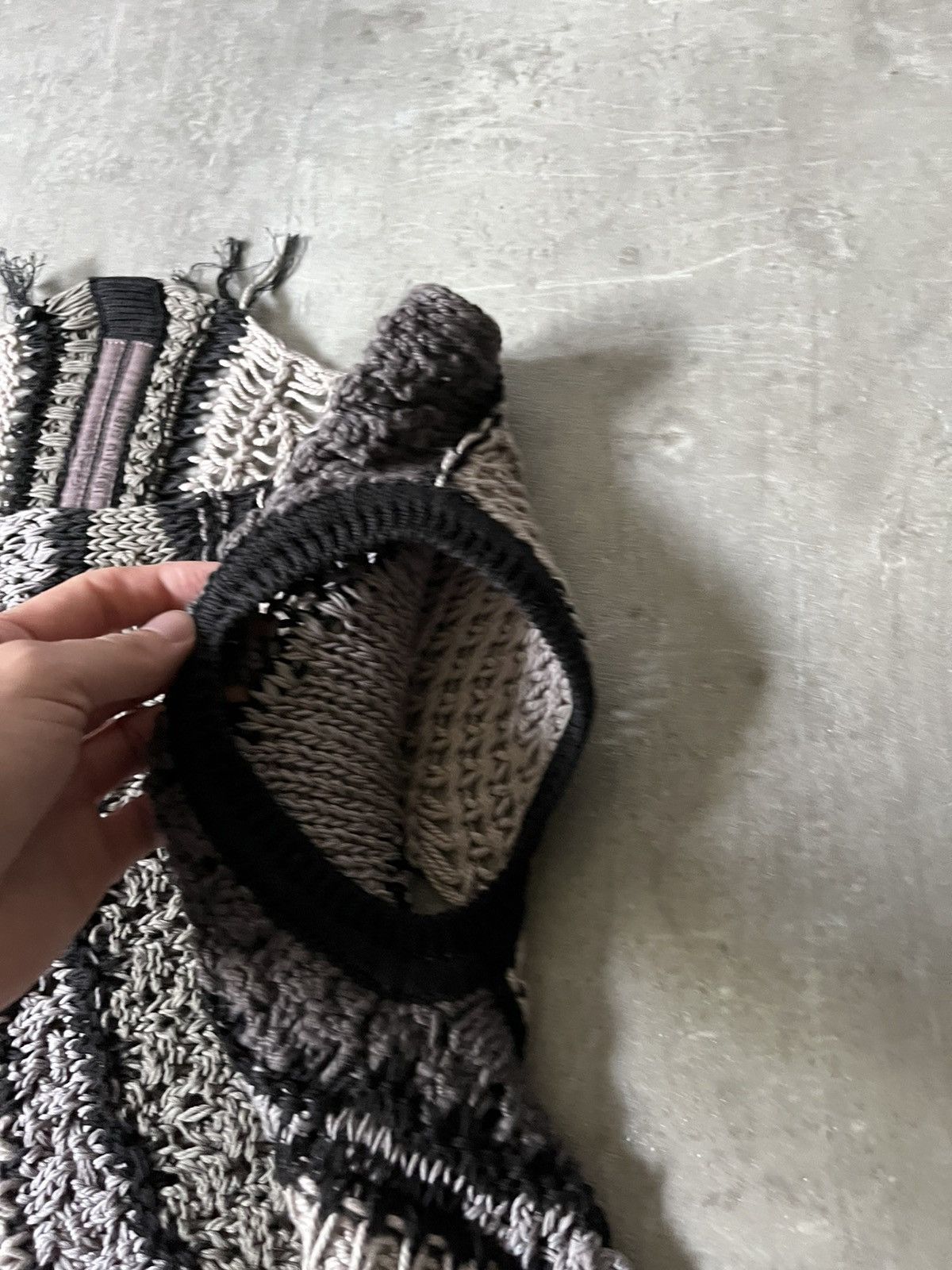 Rick Owens Rick Owens Island ss13 psycho knit vest Size US M / EU 48-50 / 2 - 7 Thumbnail