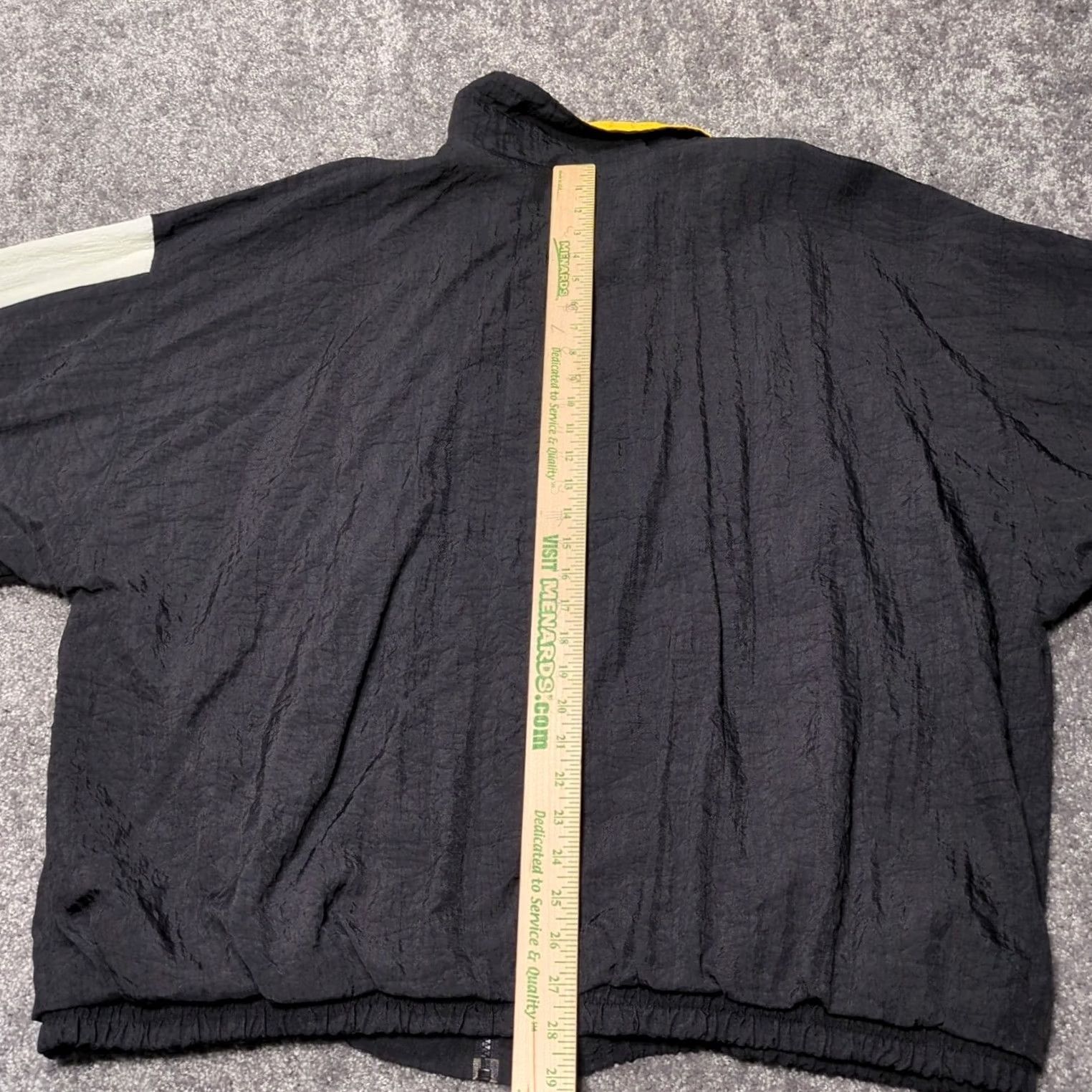 Reebok VINTAGE Reebok Track Suit University Of Iowa Hawkeyes Mens 2XL Black Caitlin Clark Track Jacket, Track Pants Set Size 48R - 7 Thumbnail