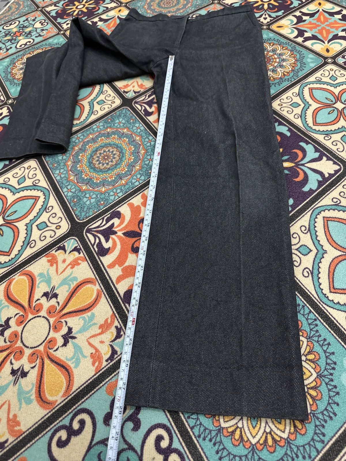 Max Mara Max Mara Made in Italy Denim Pant Size 28" / US 6 / IT 42 - 16 Thumbnail