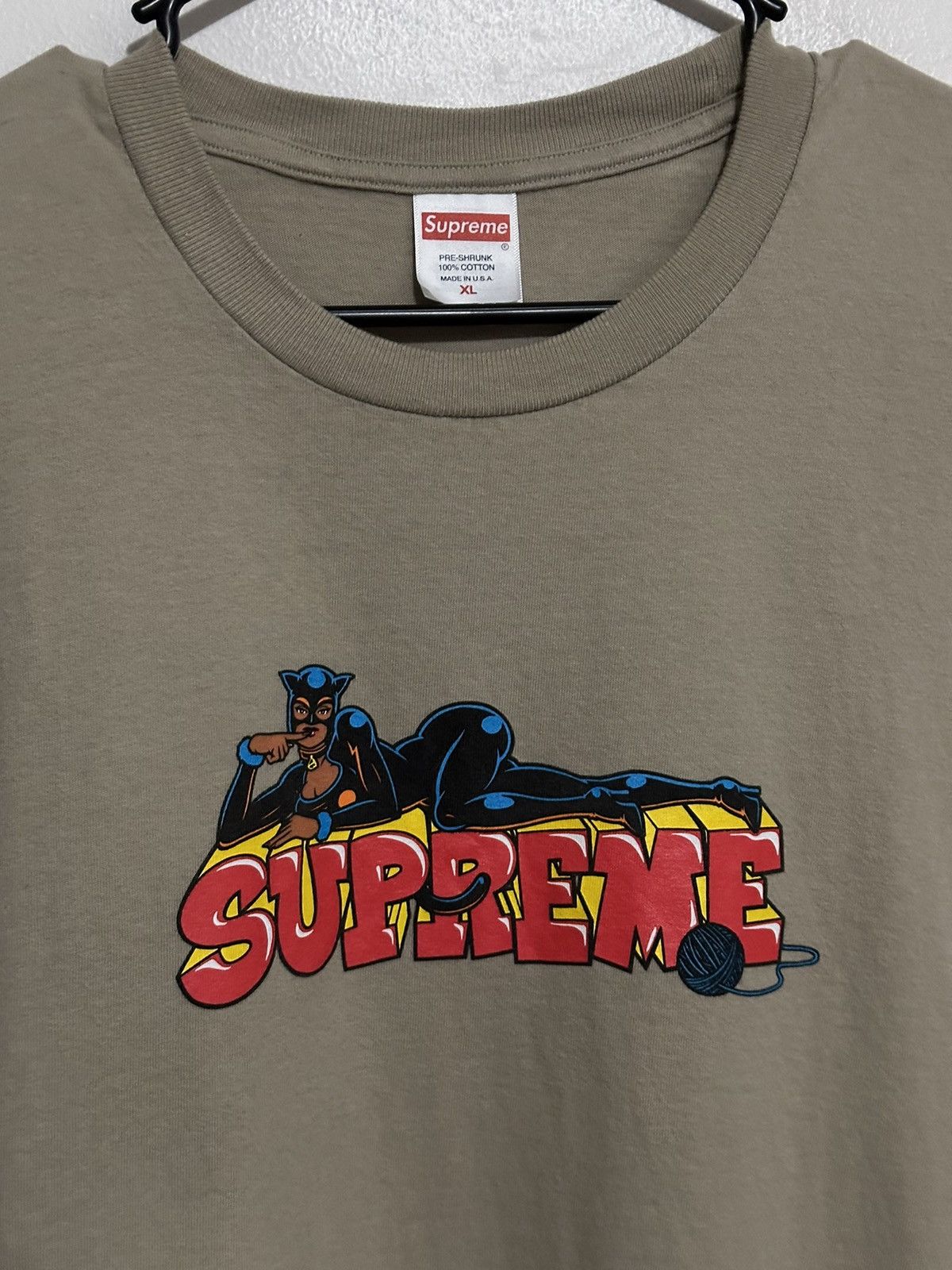 Supreme Supreme Catwoman Tee Size US XL / EU 56 / 4 - 2 Thumbnail