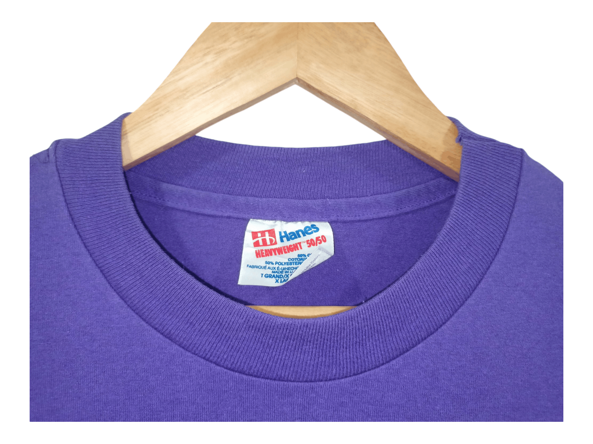Hanes Vintage Hanes 80s T-Shirt Size US XL / EU 56 / 4 - 8 Thumbnail