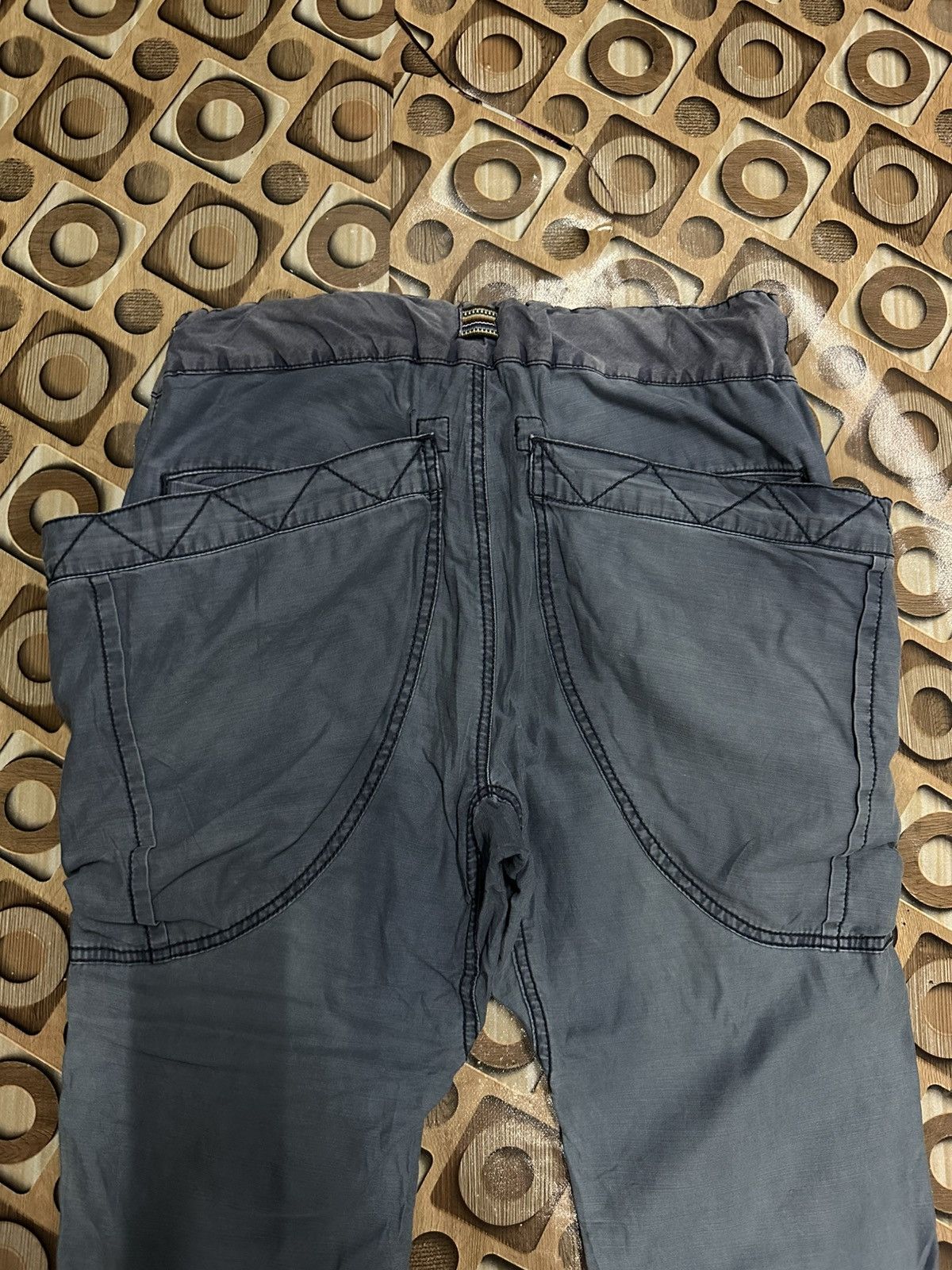 go slow caravan BIG POCKET ‼️Vintage GO SLOW CARAVAN Japan Faded Ankle Pants Size US 33 - 11 Thumbnail