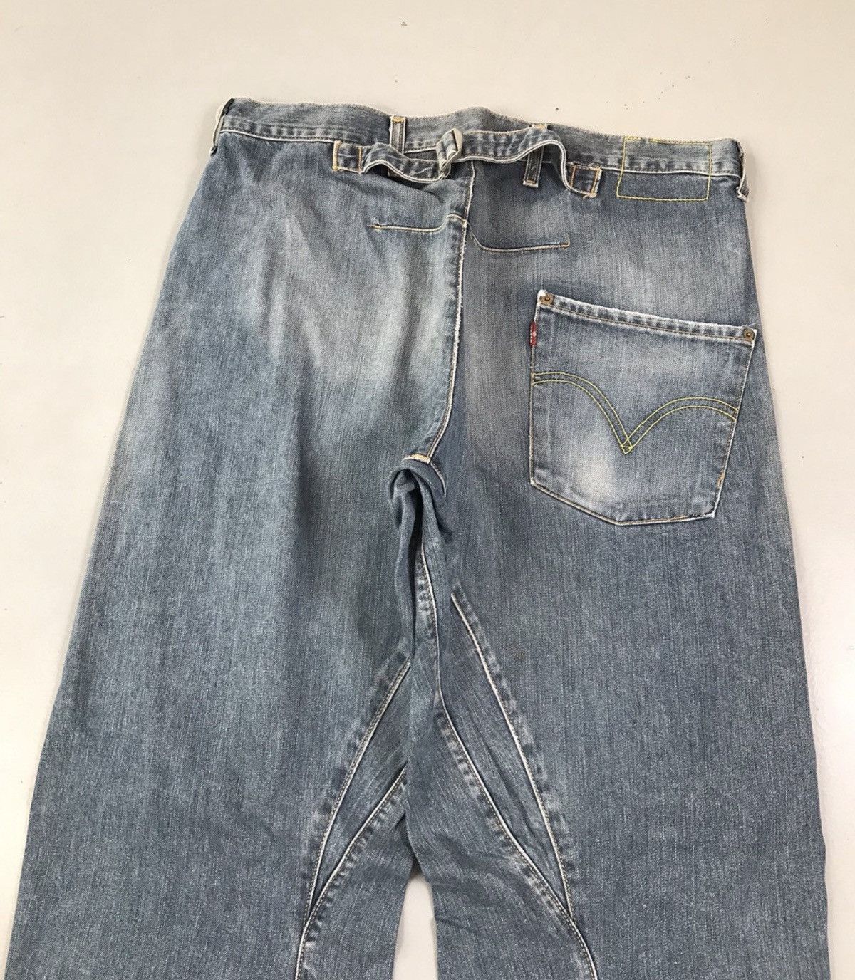 Levi's Vintage Levi’s buckle belt denim Size US 36 / EU 52 - 4 Thumbnail