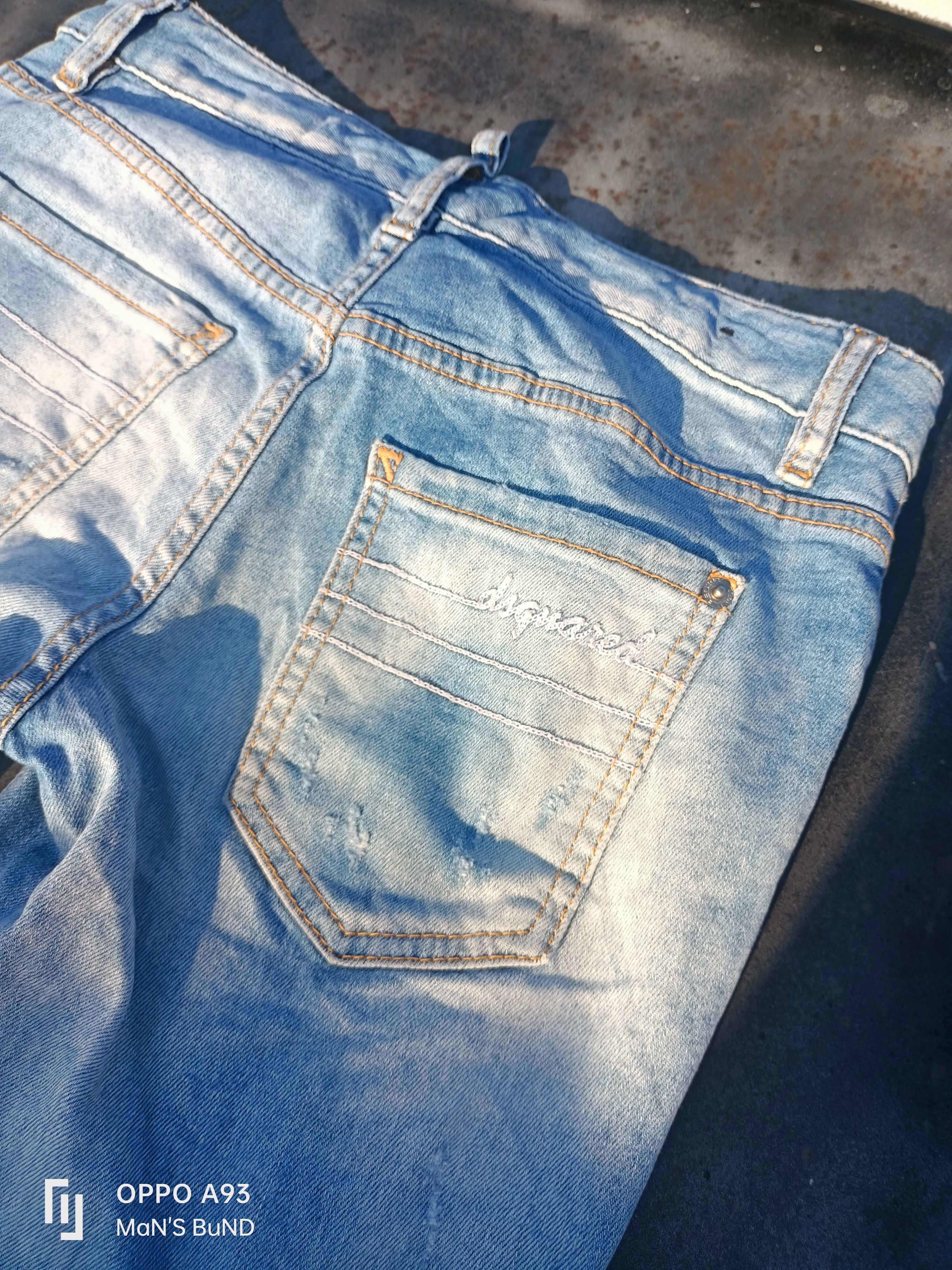 Dsquared2 Distressed DSQUARED2 JEANS Size 38" / US 16 / IT 52 - 9 Thumbnail